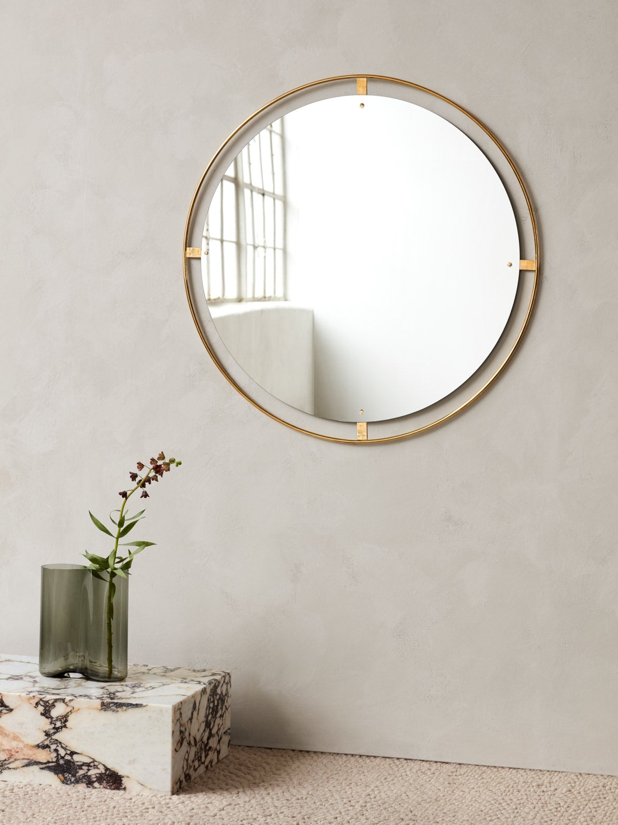 Audo Nimbus Mirror, Round