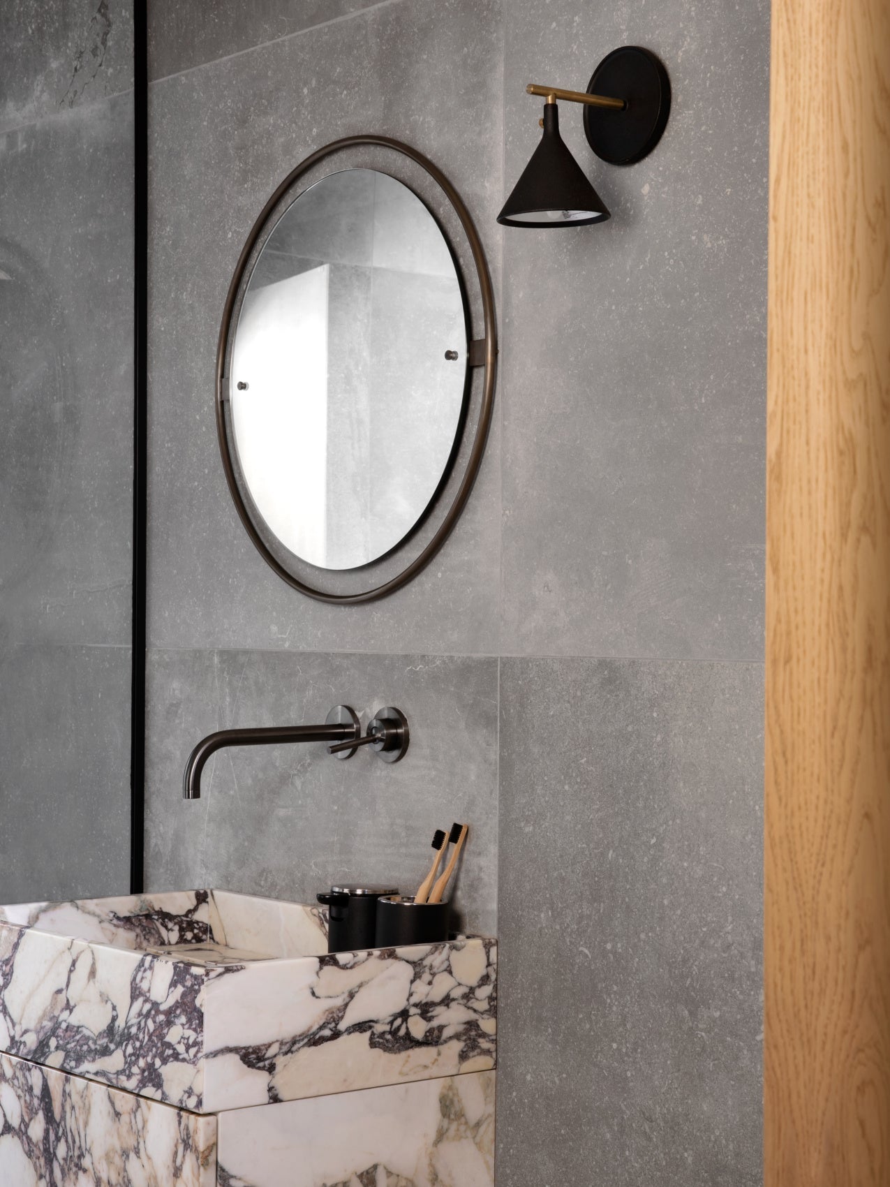 Audo Nimbus Mirror, Round