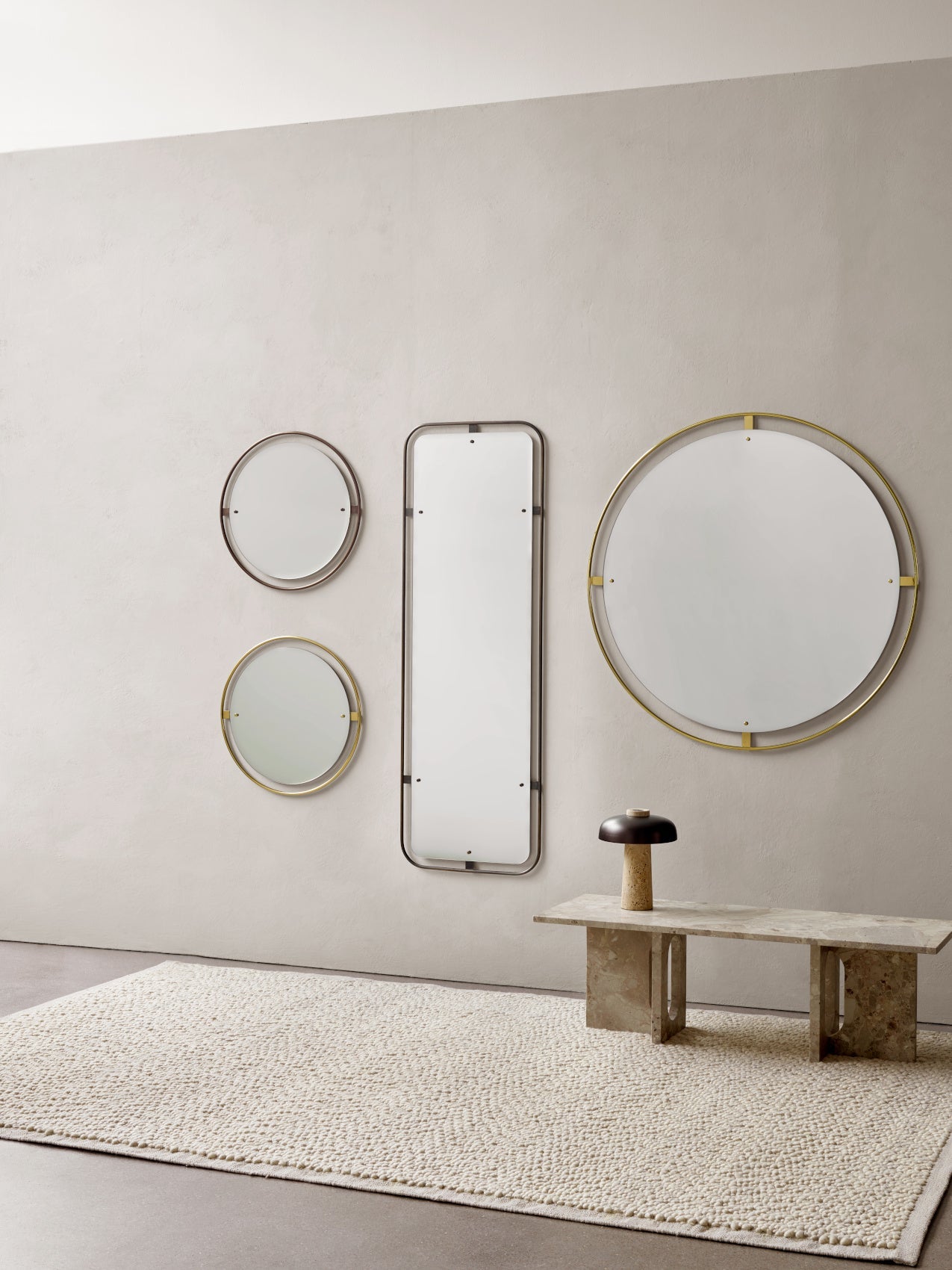 Audo Nimbus Mirror, Round
