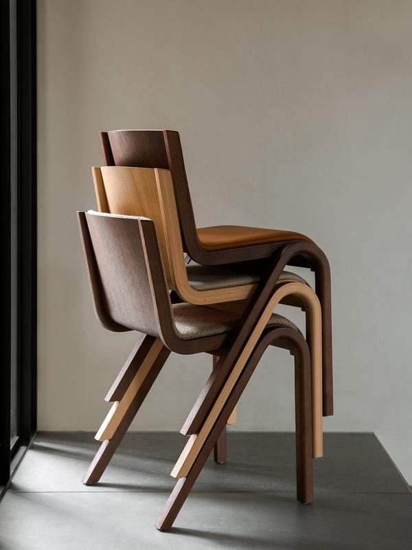 Audo Ready Dining Chair, Seat Upholstered