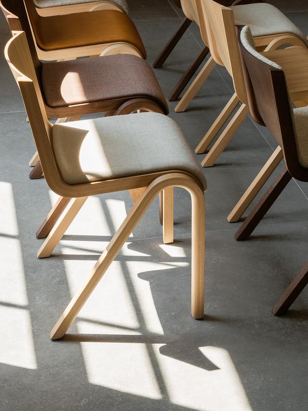 Audo Ready Dining Chair, Seat Upholstered