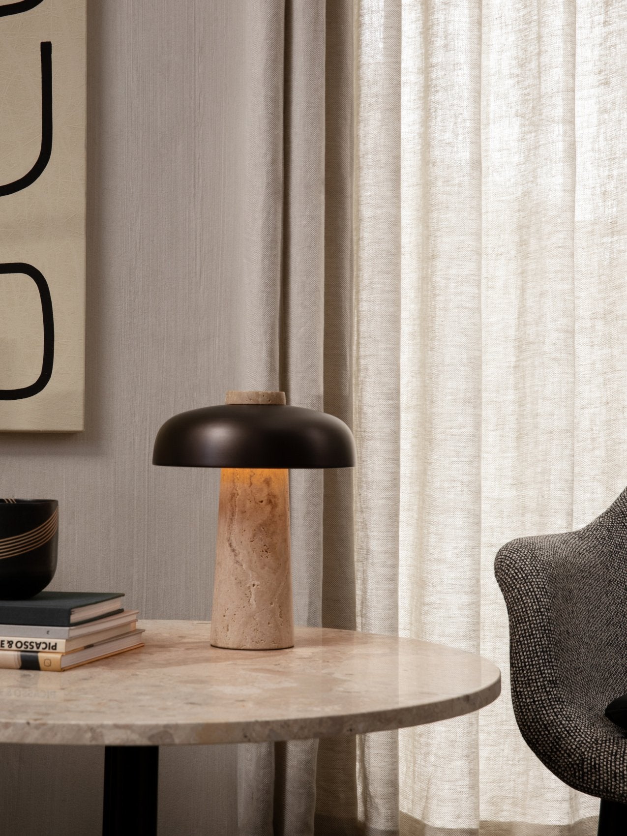 Audo Harbour Column Lounge Table