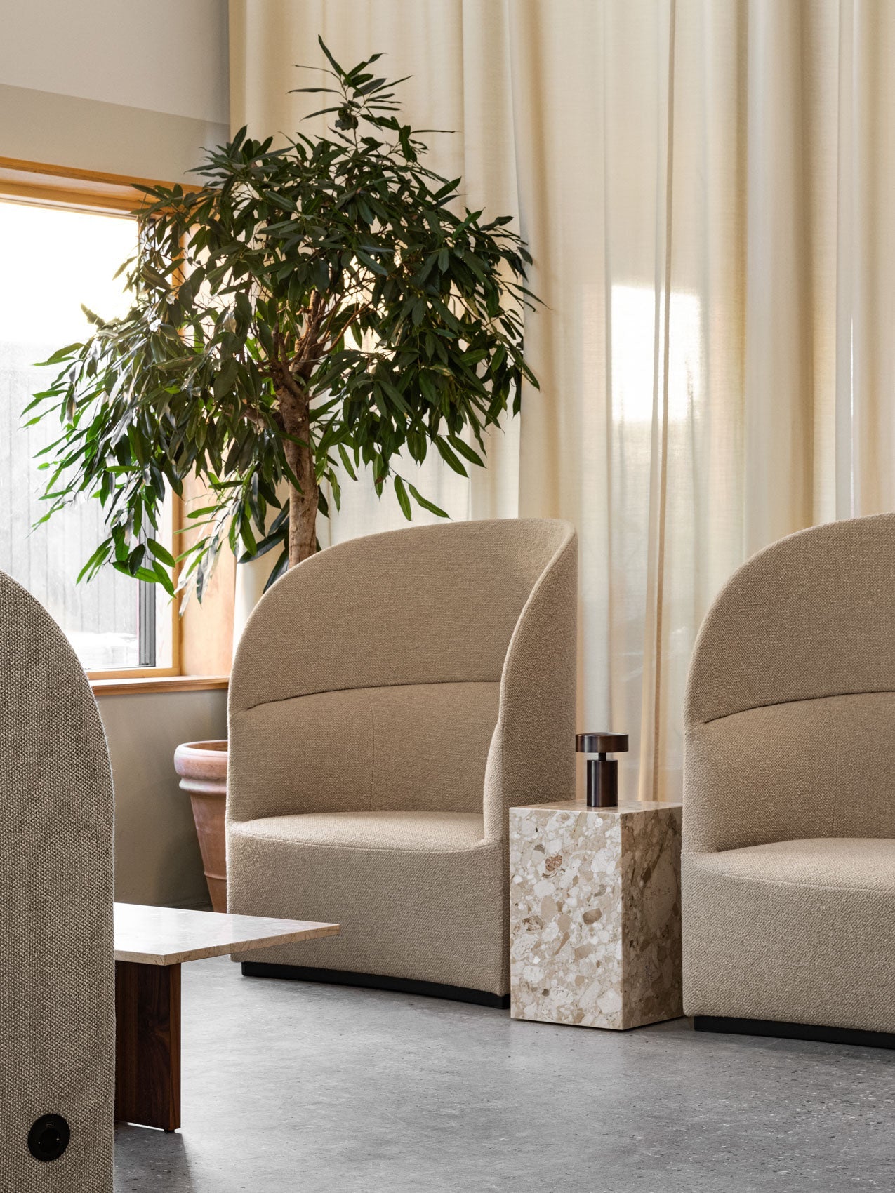 Audo Tearoom, Lounge Chair, High Back