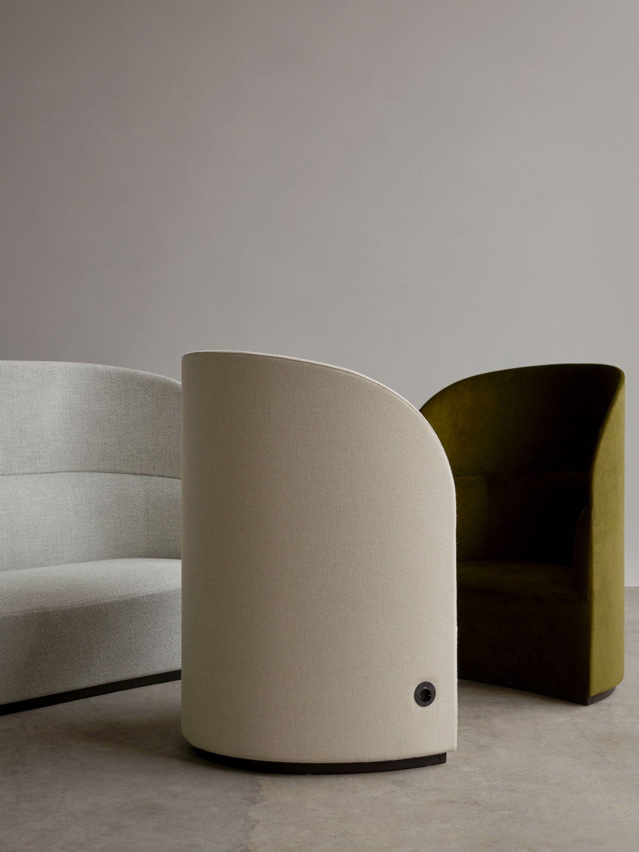 Audo Tearoom, Lounge Chair, High Back