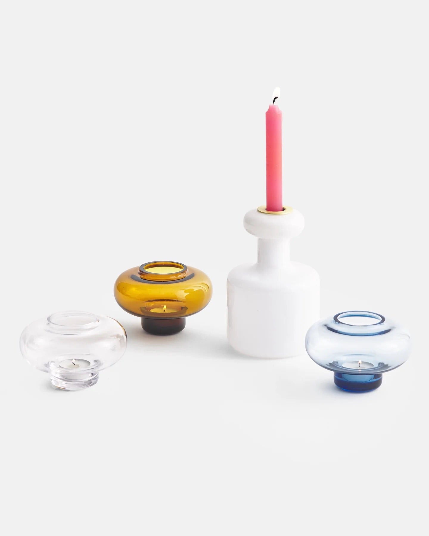 Marimekko Fyr Candle Holder - Clear