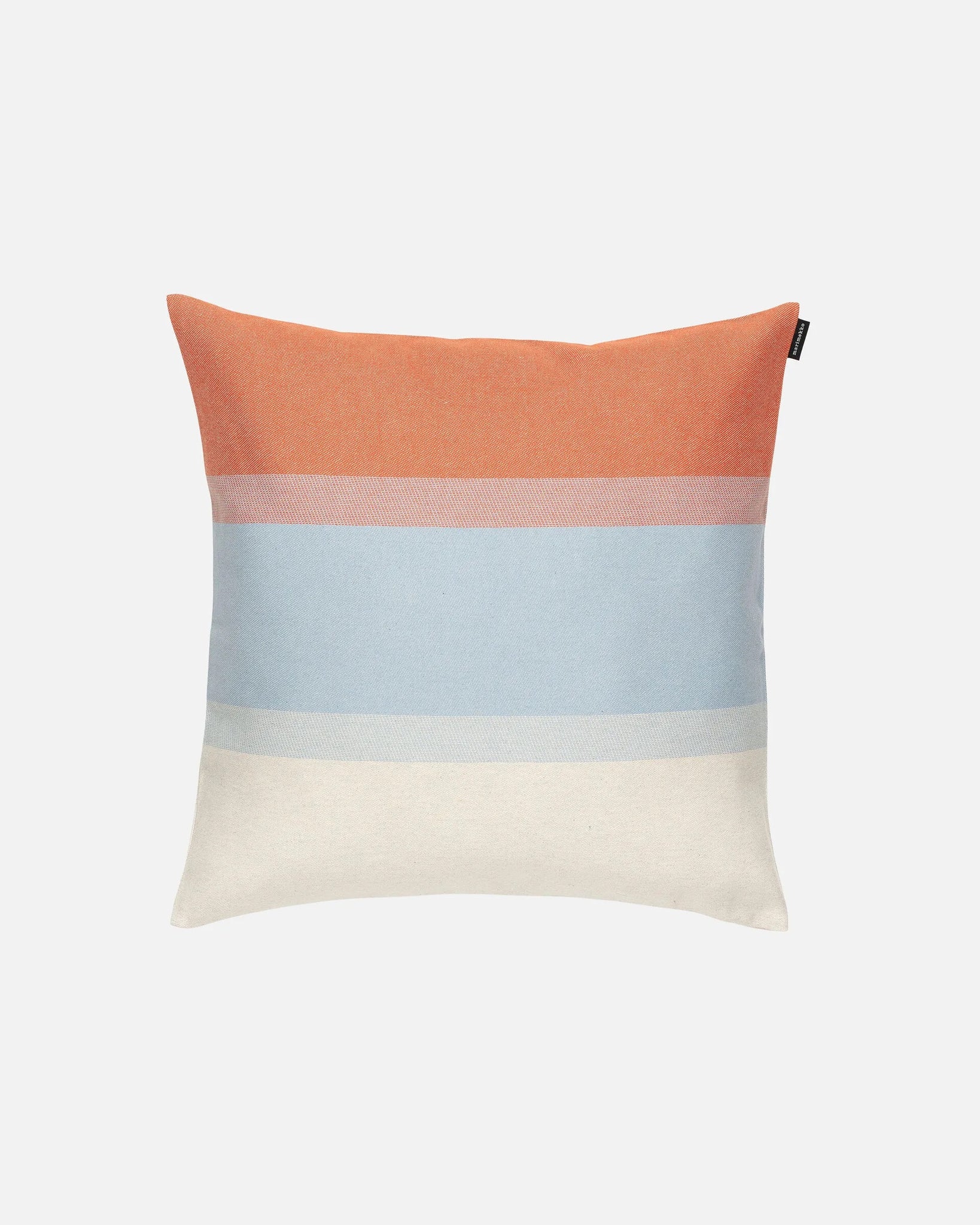 Marimekko Hennika Pillow - Orange, White, Lt Blue