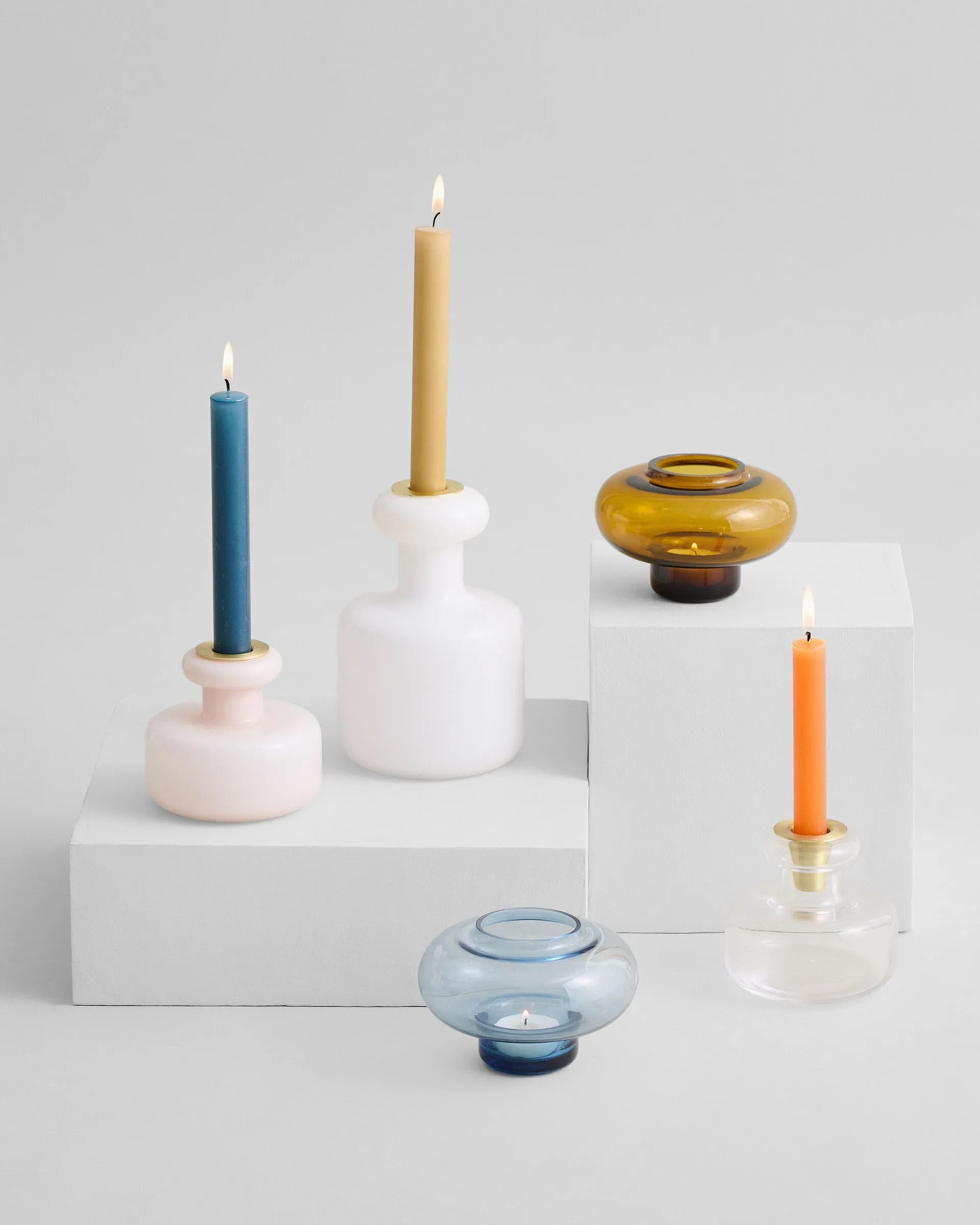 Marimekko Puteli Candle Holder - Powder