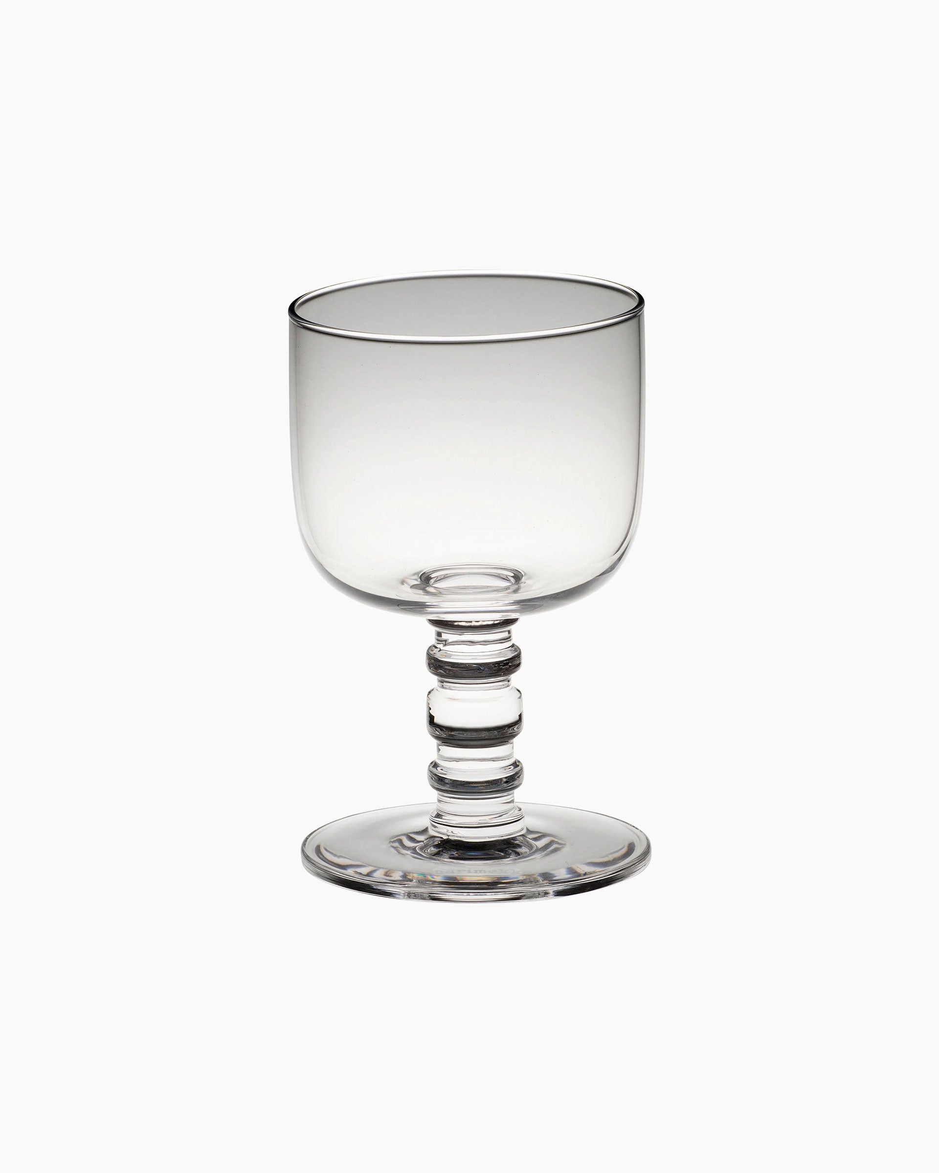 Marimekko Sukat Makkaralla Stemware - Clear