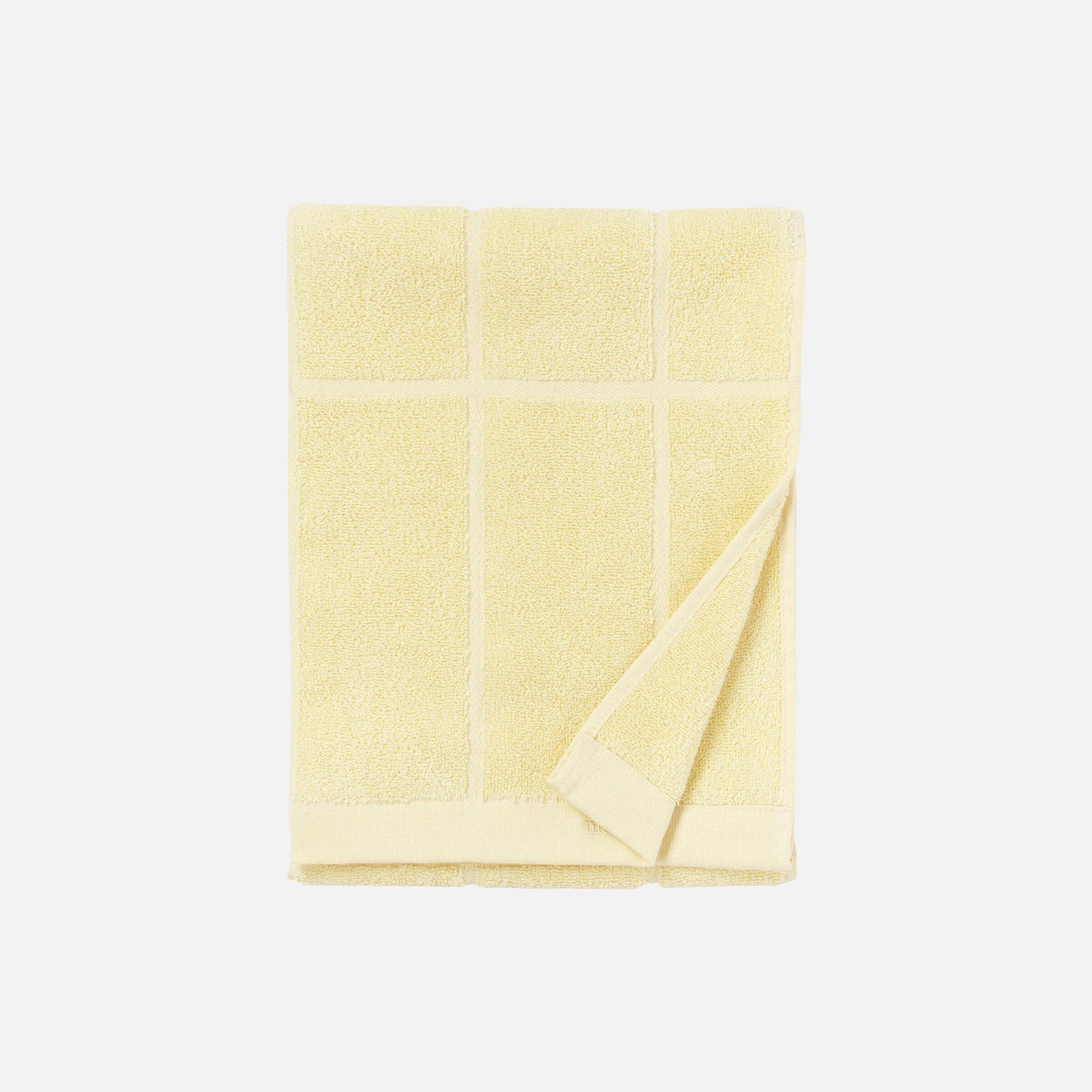 Marimekko Tiiliskivi Hand Towel - Butter Yellow