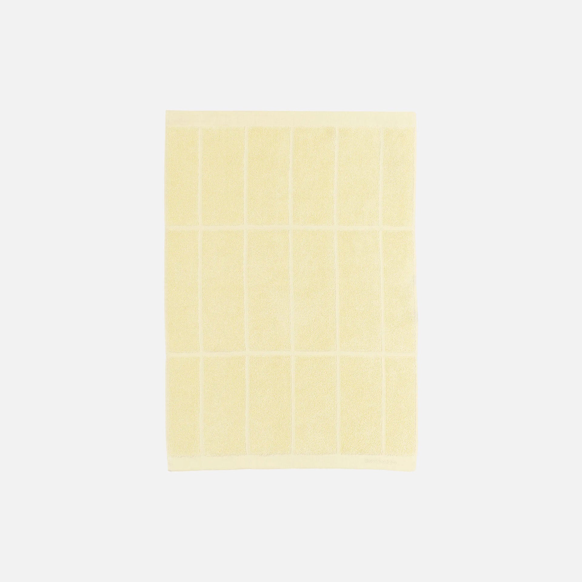 Marimekko Tiiliskivi Hand Towel - Butter Yellow