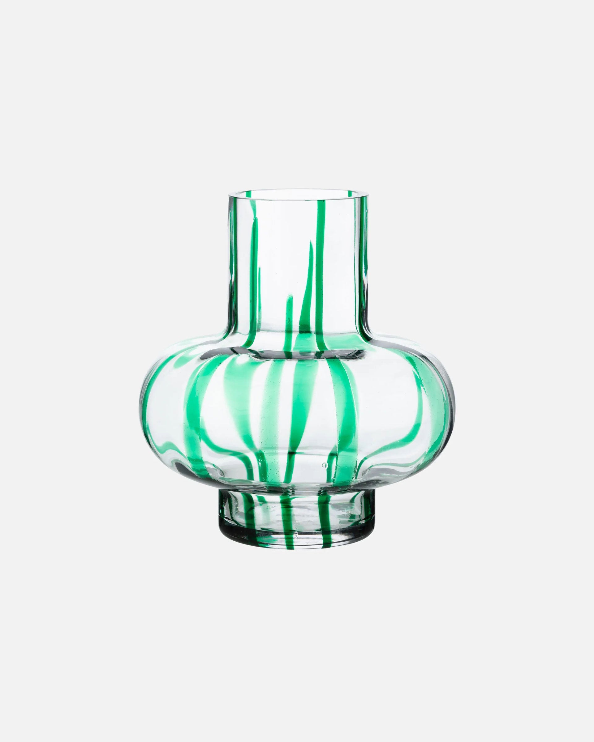 Marimekko Umpu Vase - Clear, Green