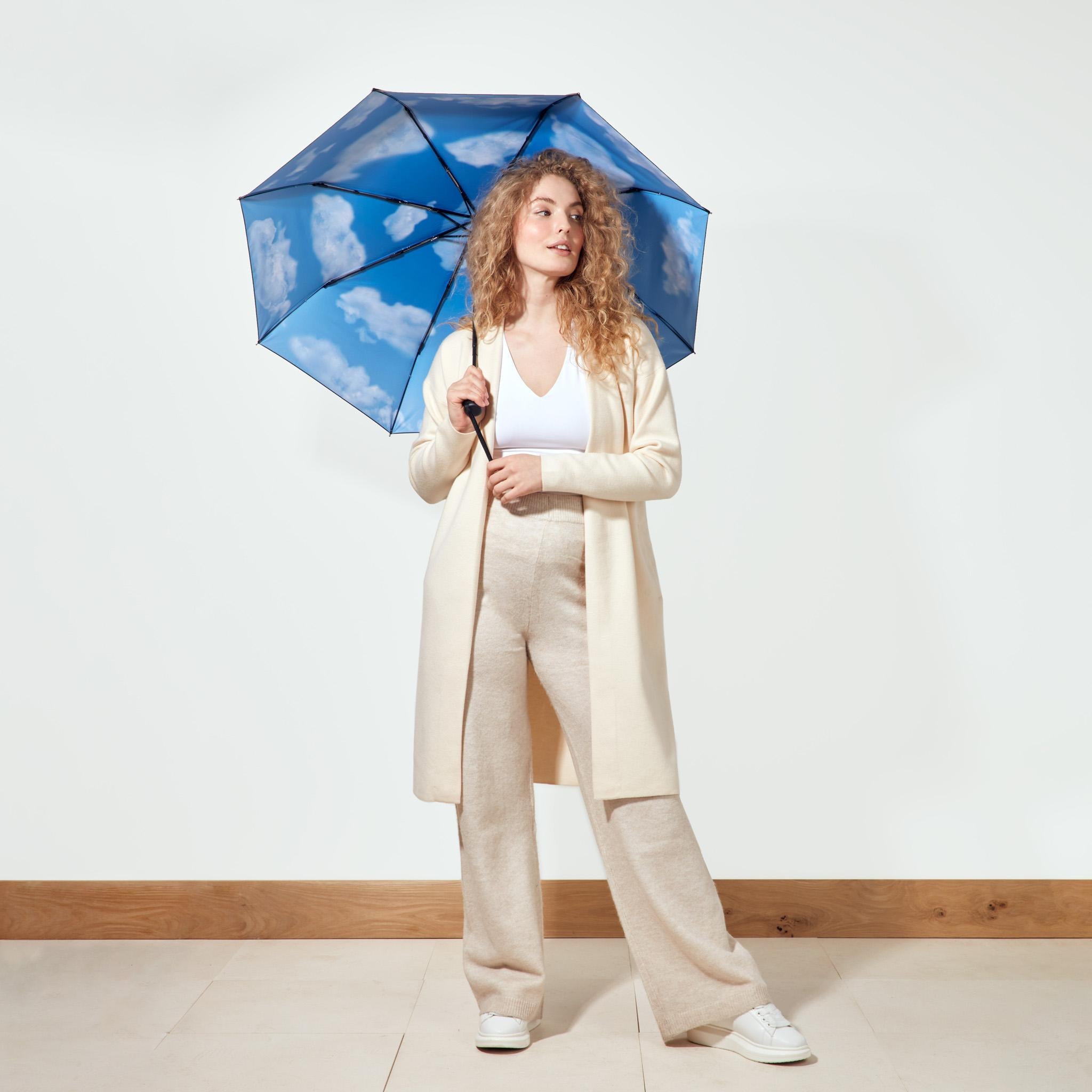MoMA Mini Sky Umbrella in Recycled Plastic