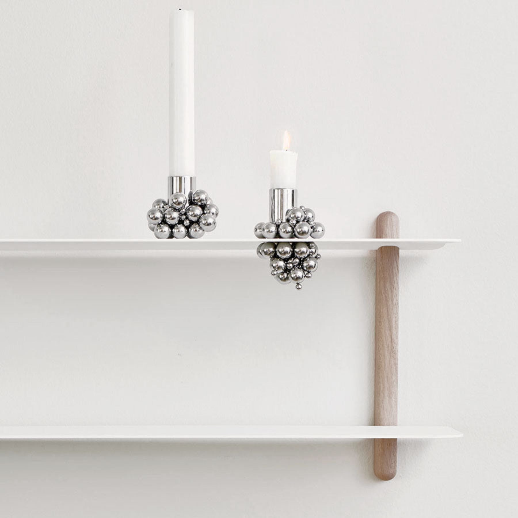 Gejst Molekyl candlelight, chrome