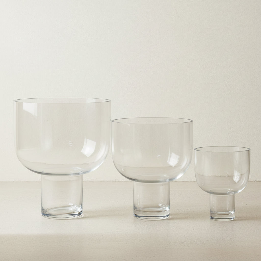 Gejst Nebl Vase Large, Clear