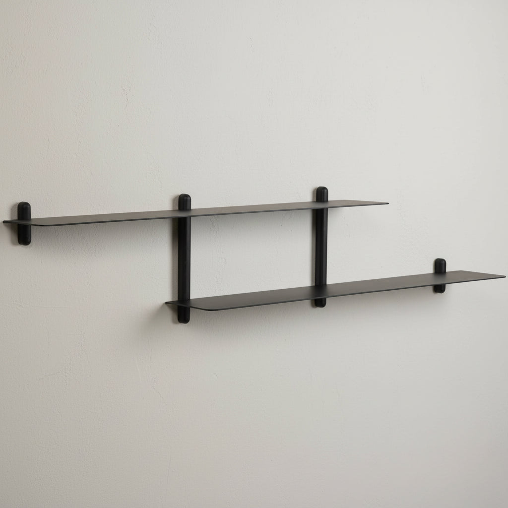 Gejst Nivo Shelf Small H - black ash/black