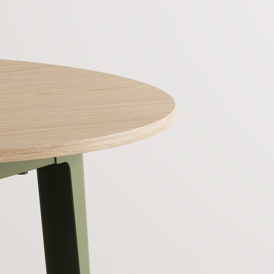 TIPTOE NEW MODERN round table diameter 110cm - eco-certified wood