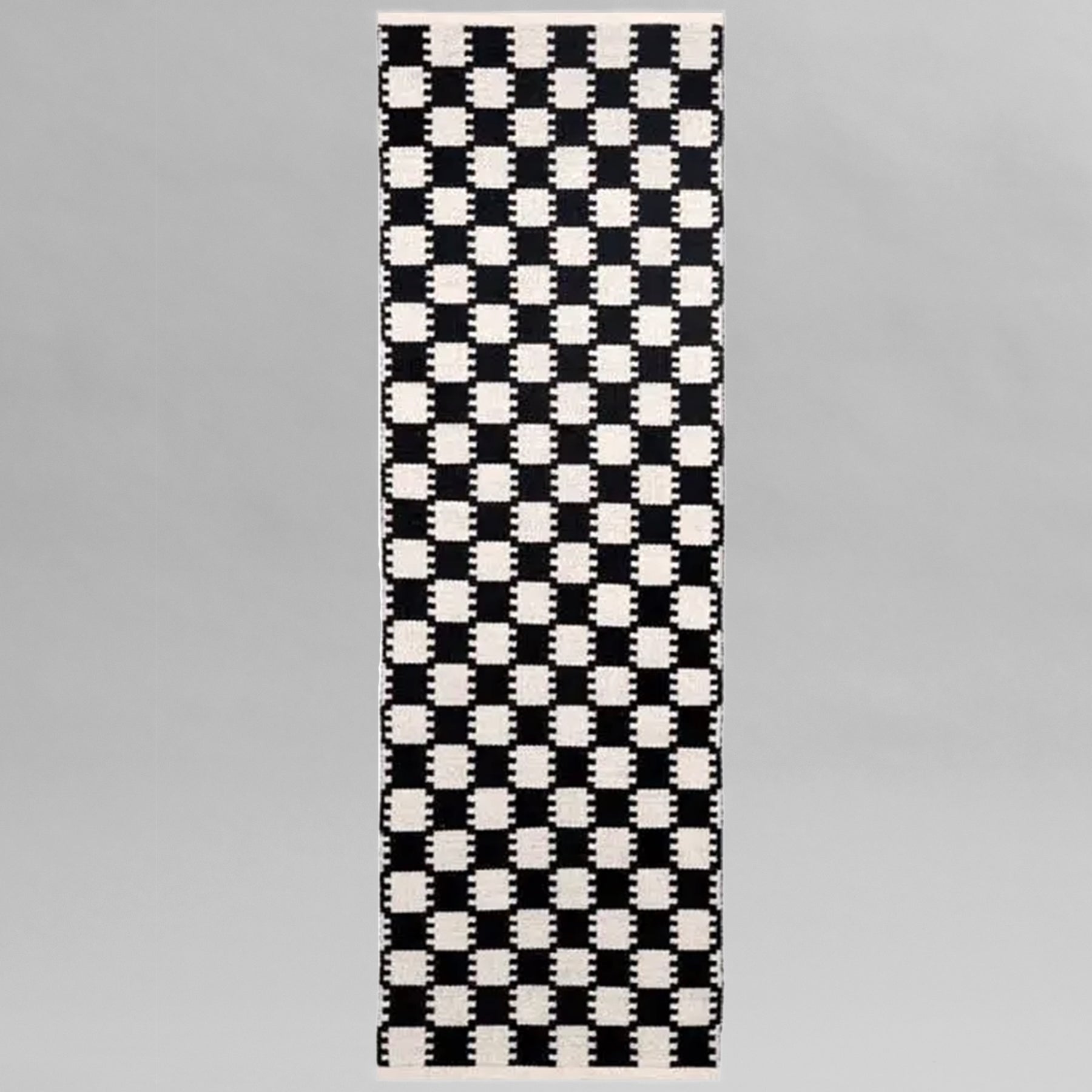 Vibeke Klint Rug VK-5, Black/Off-White, Runner