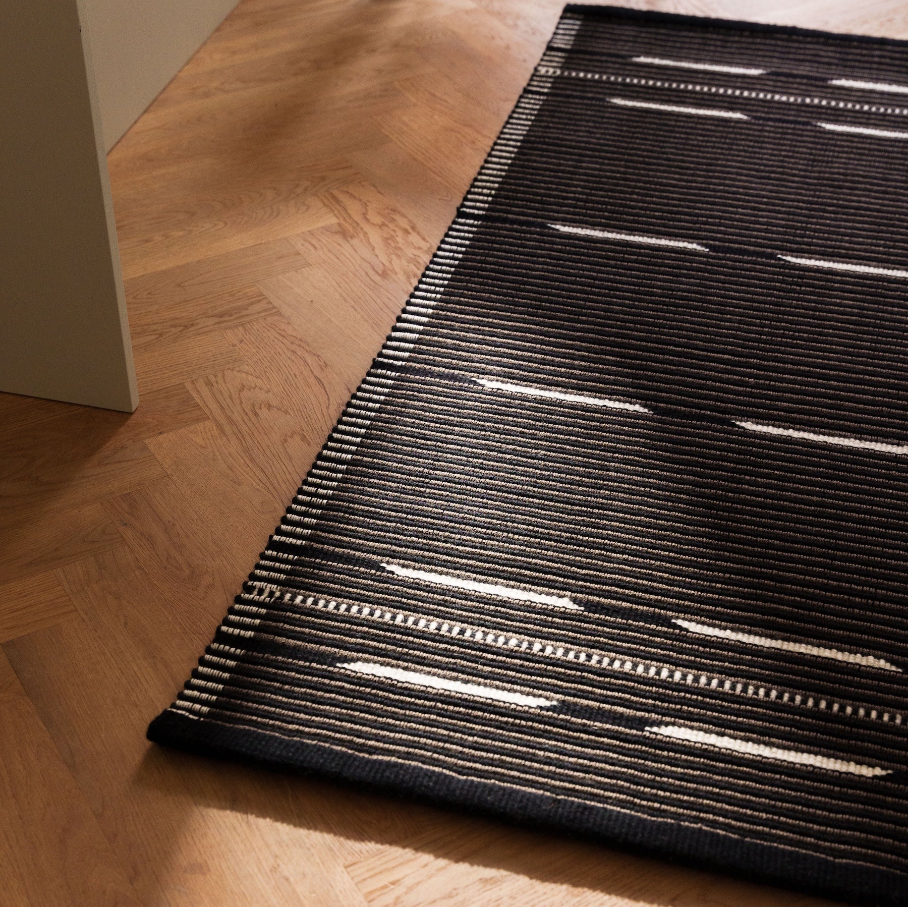 Vibeke Klint Rug VK-10, Brown/Black - Runner