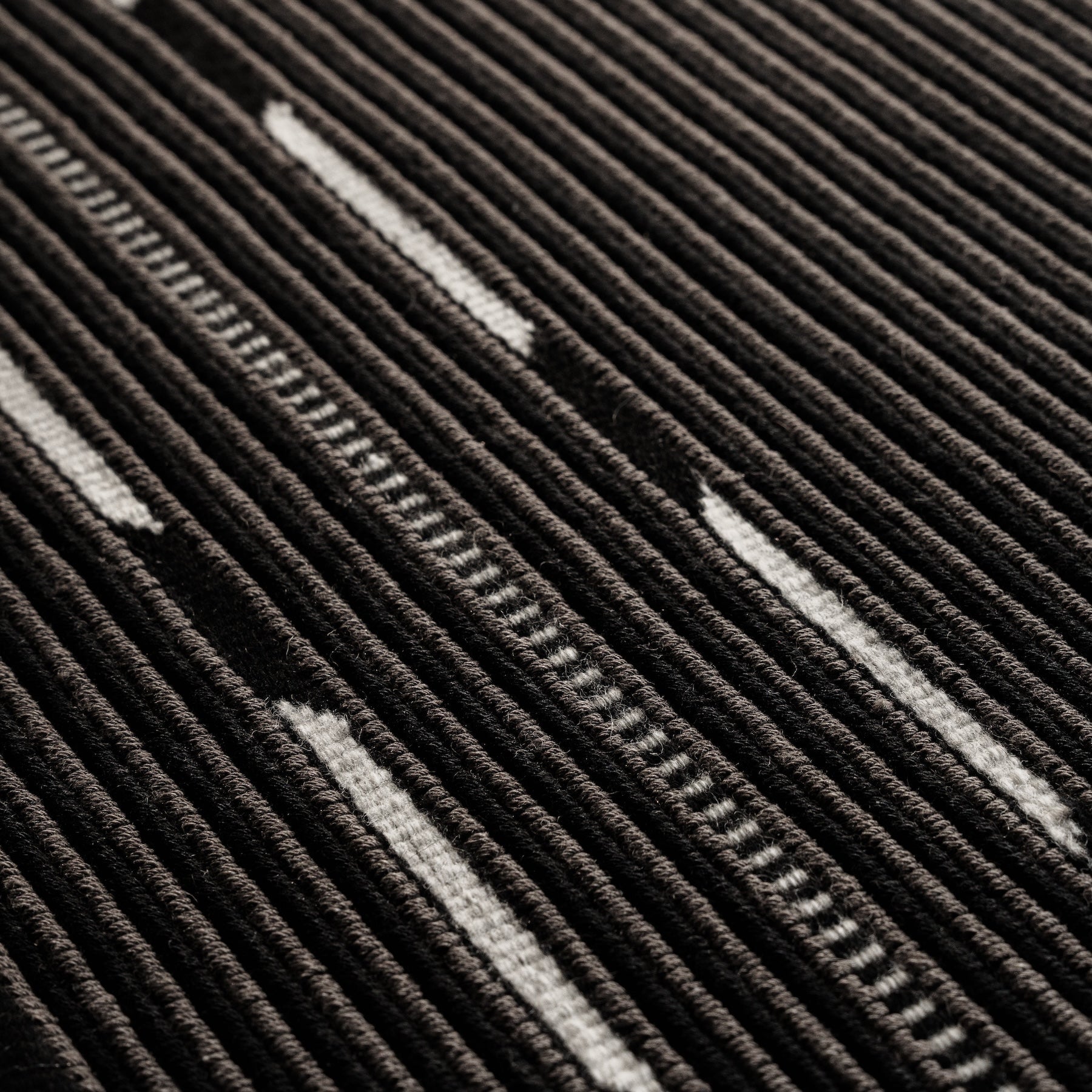 Vibeke Klint Rug VK-10, Brown/Black - Runner