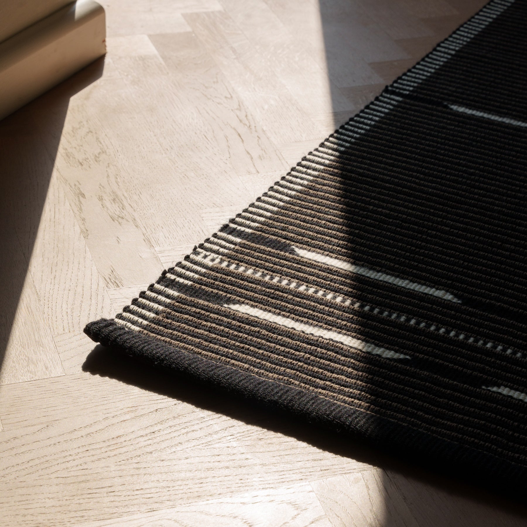 Vibeke Klint Rug VK-10, Brown/Black - Runner