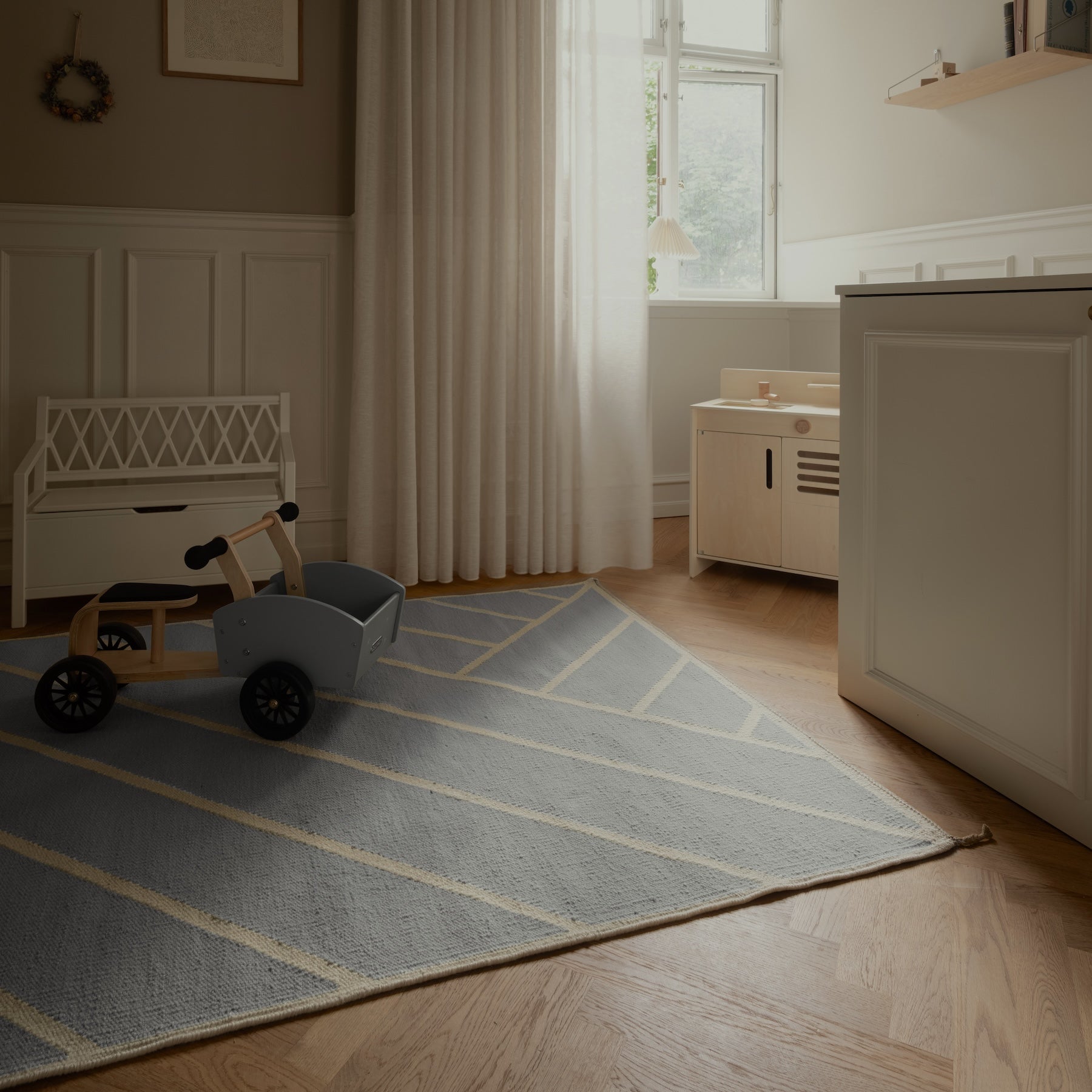Vibeke Klint Rug VK-2, Light Blue