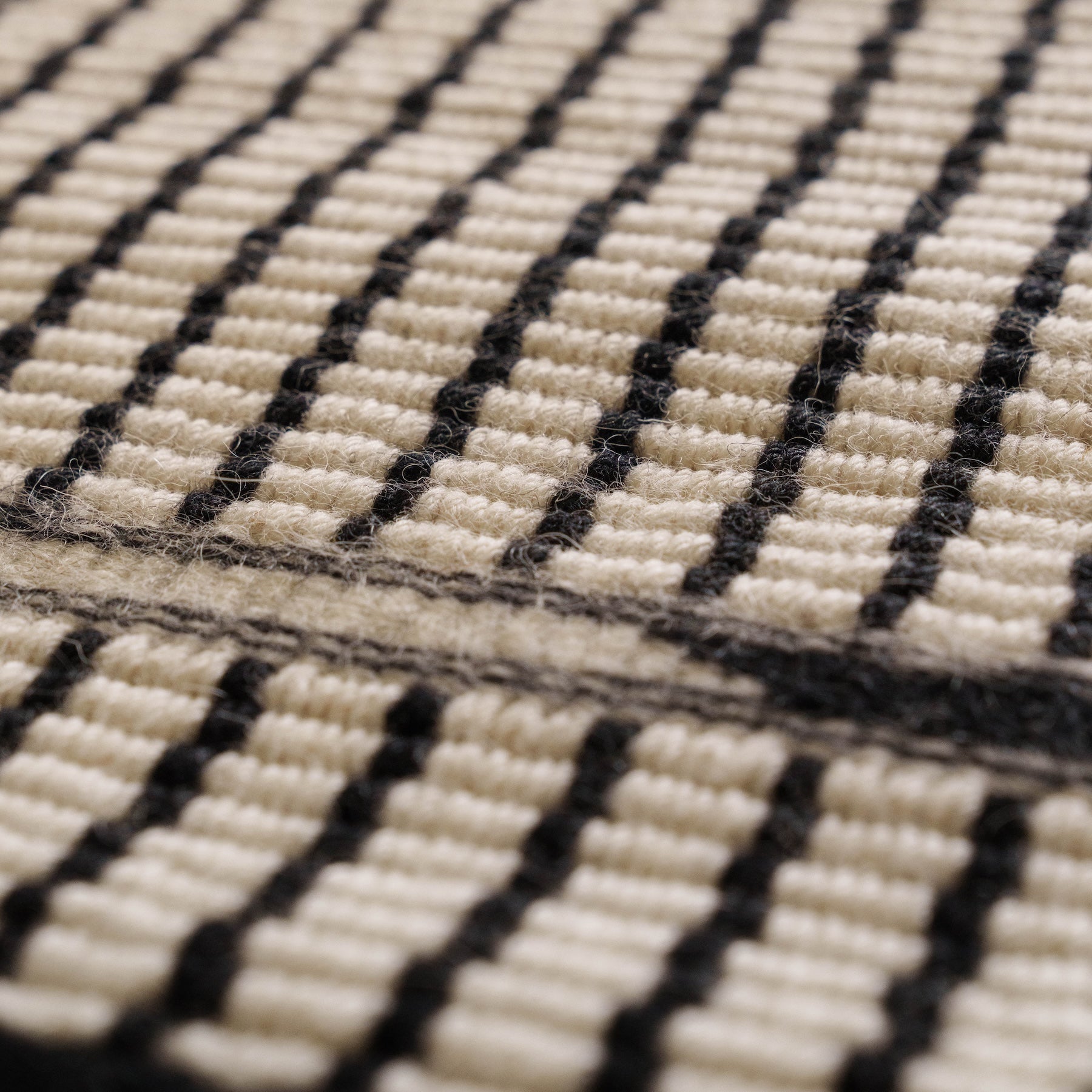 Vibeke Klint Rug VK-3, Off-White-Black