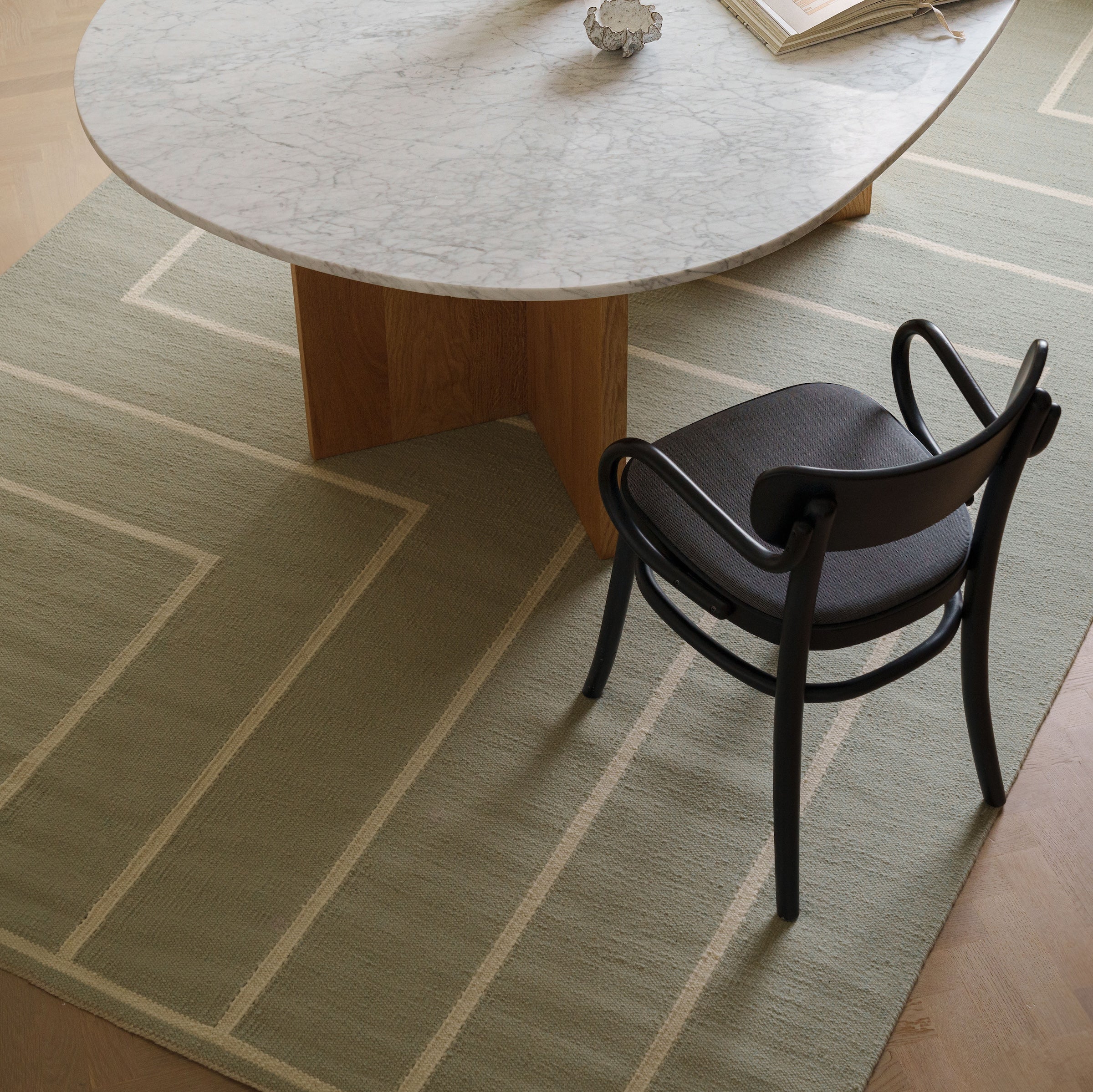 Vibeke Klint Rug VK-1, Light Olive
