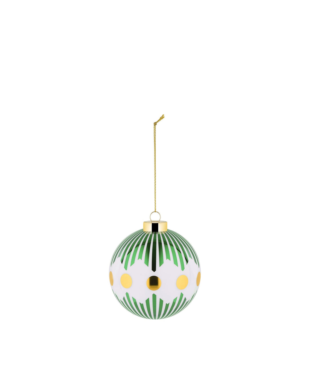 Alessi Delight Green Christmas Bauble 1