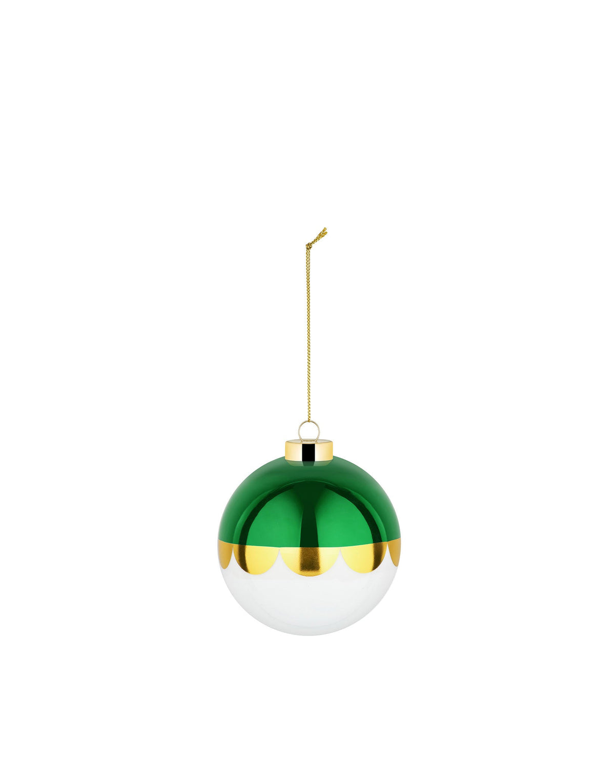 Alessi Delight Green Christmas Bauble 7