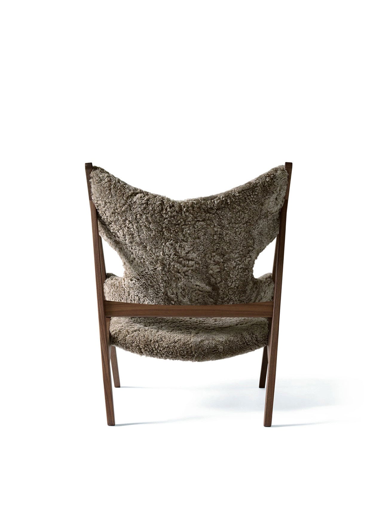 Audo Knitting Chair, Sheepskin