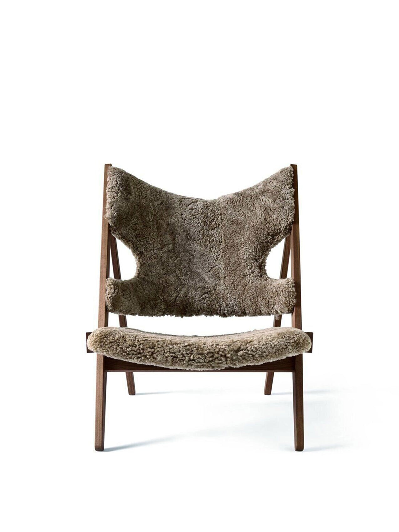 Audo Knitting Chair, Sheepskin