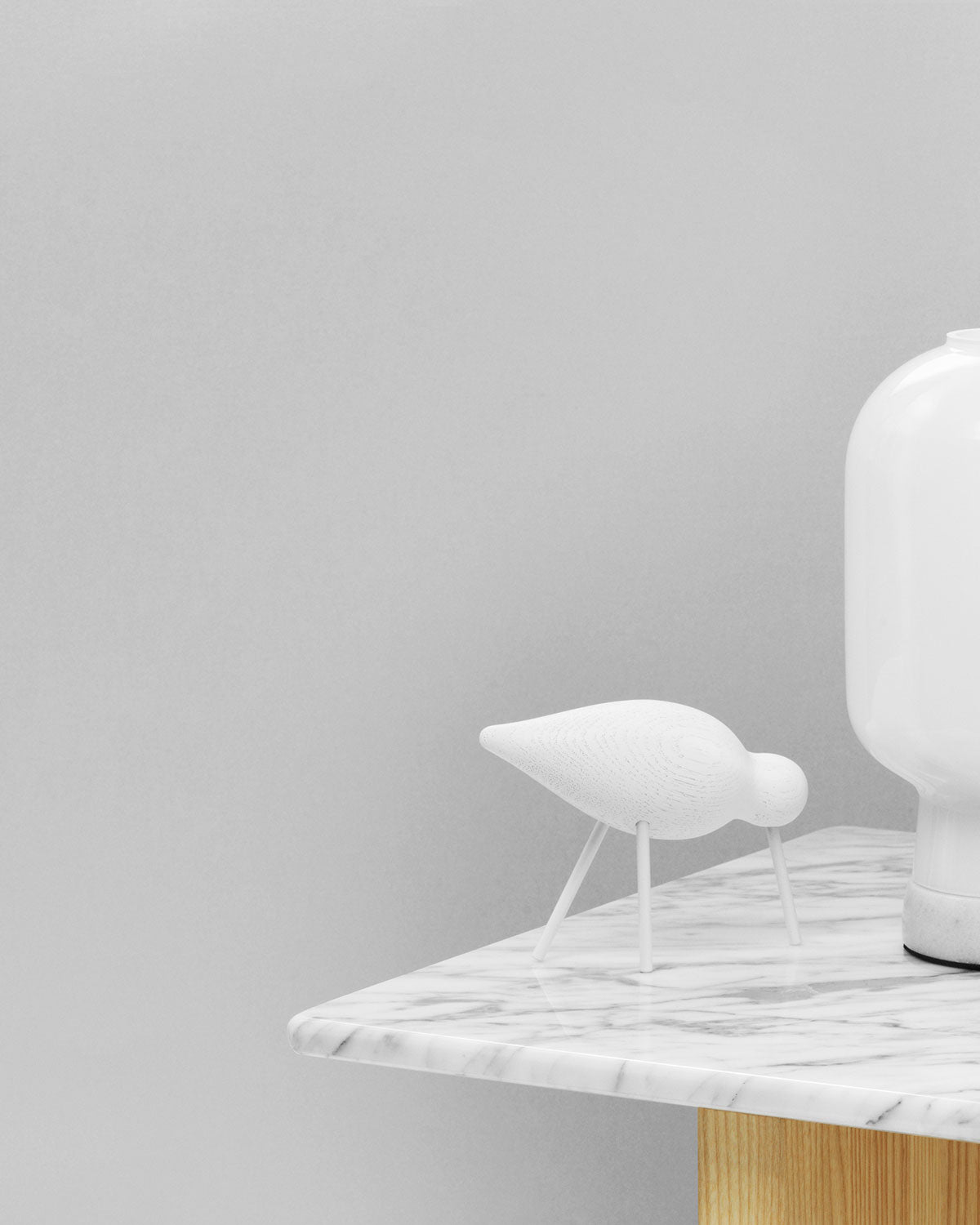 Normann Copenhagen Shorebird - White
