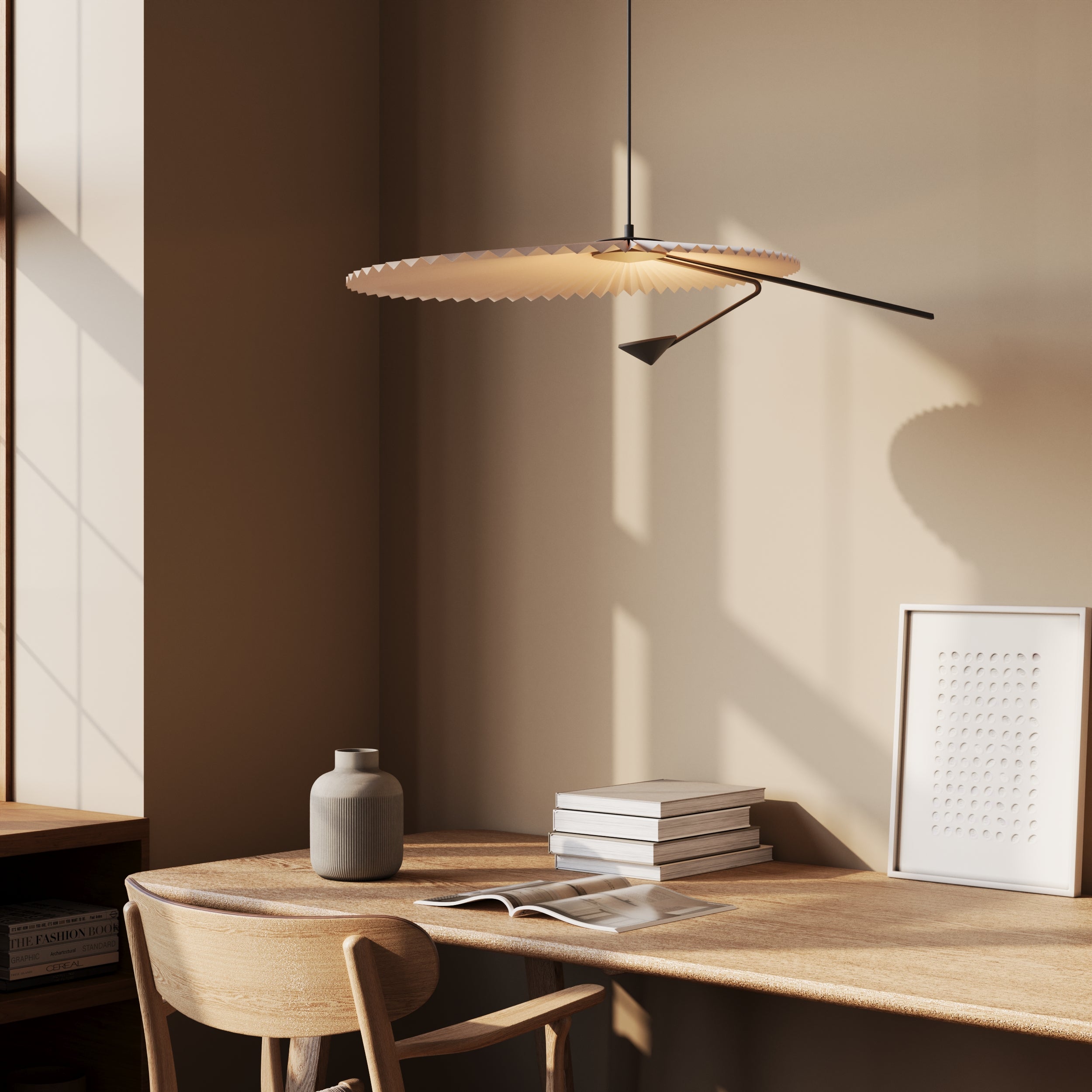 Gejst Liris Pendant Light, Black