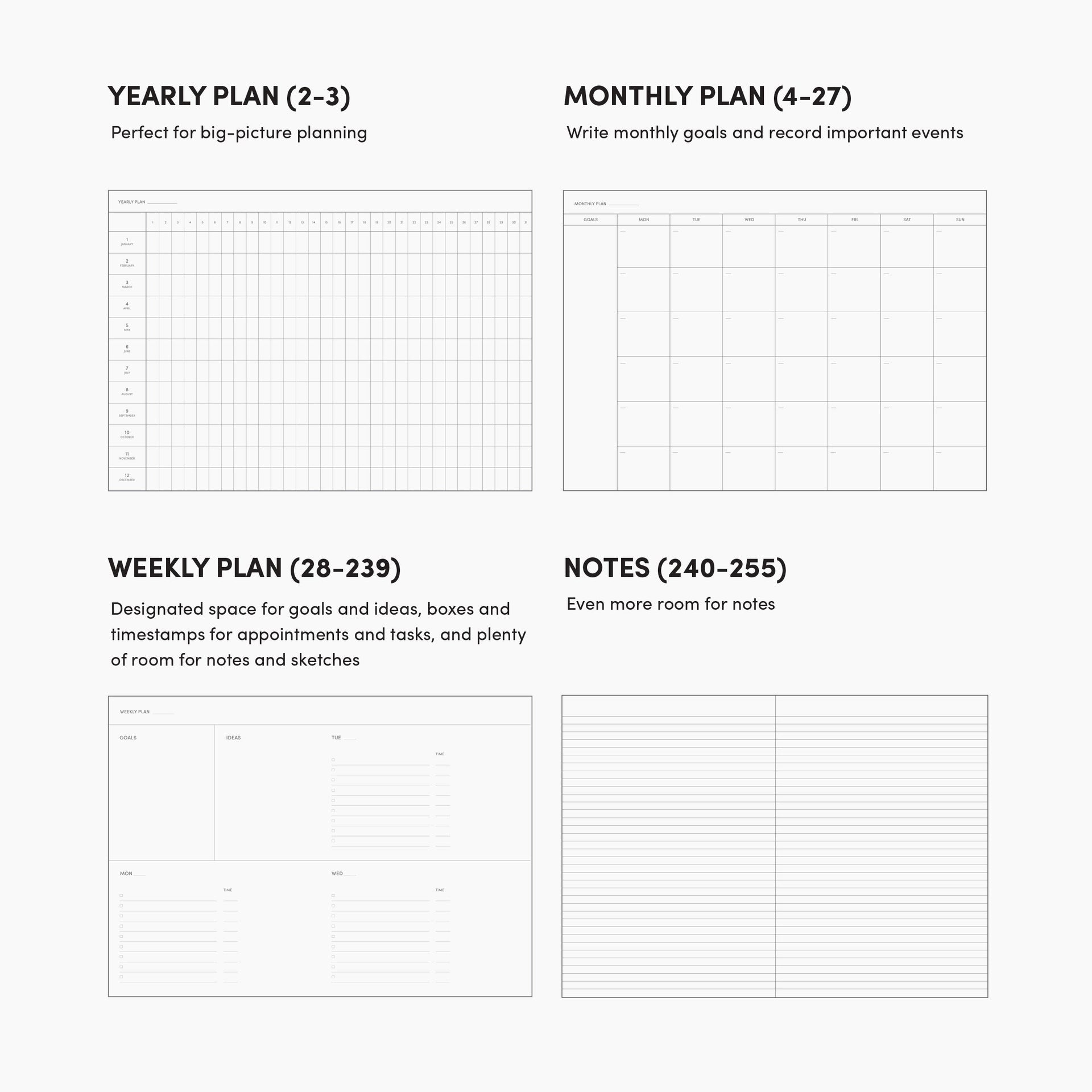 Poketo Concept Planner in Circle Combo