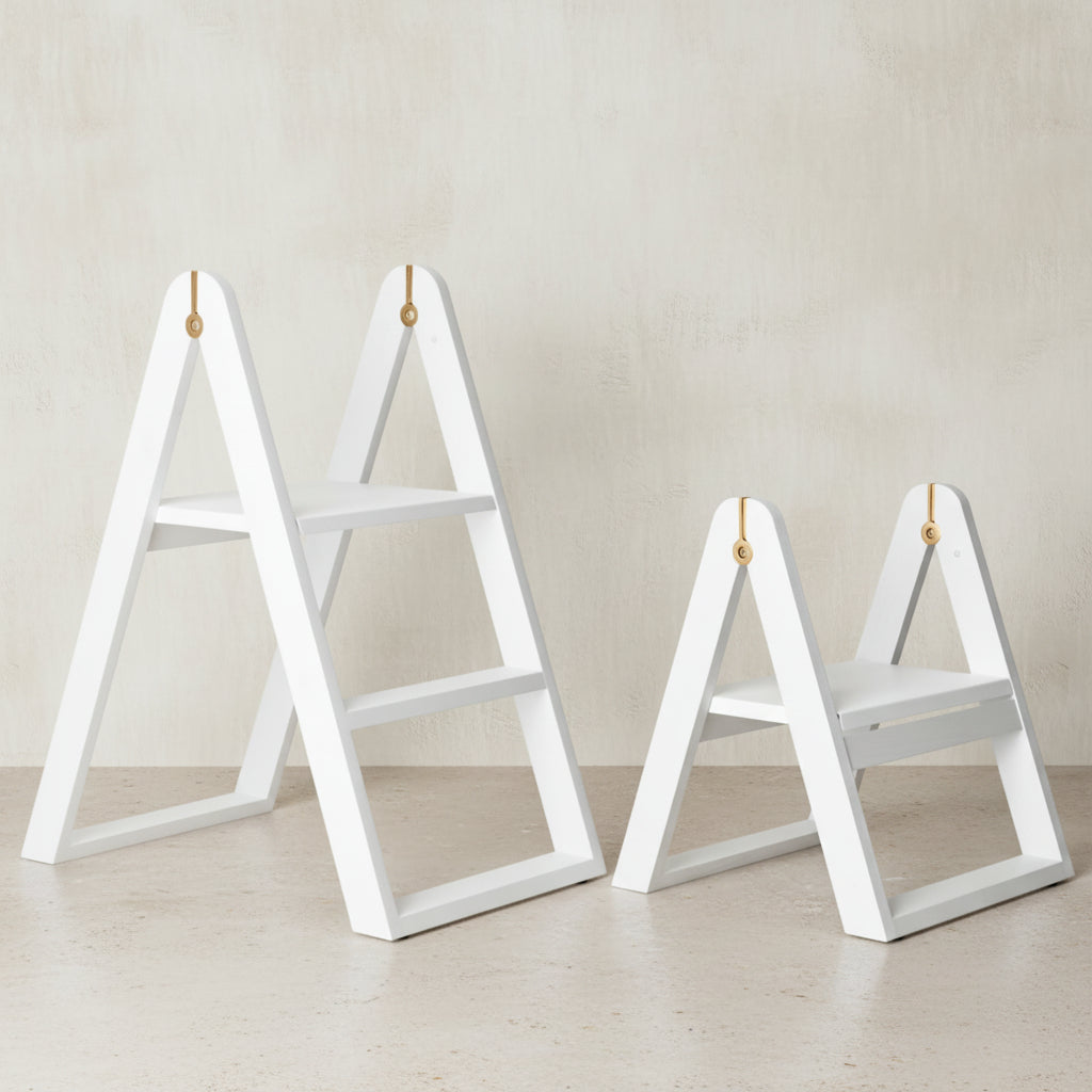 Gejst Reech Step Ladder, White