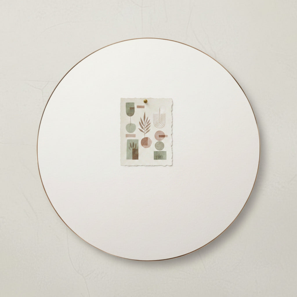 Gejst Retell pinboard - white brass