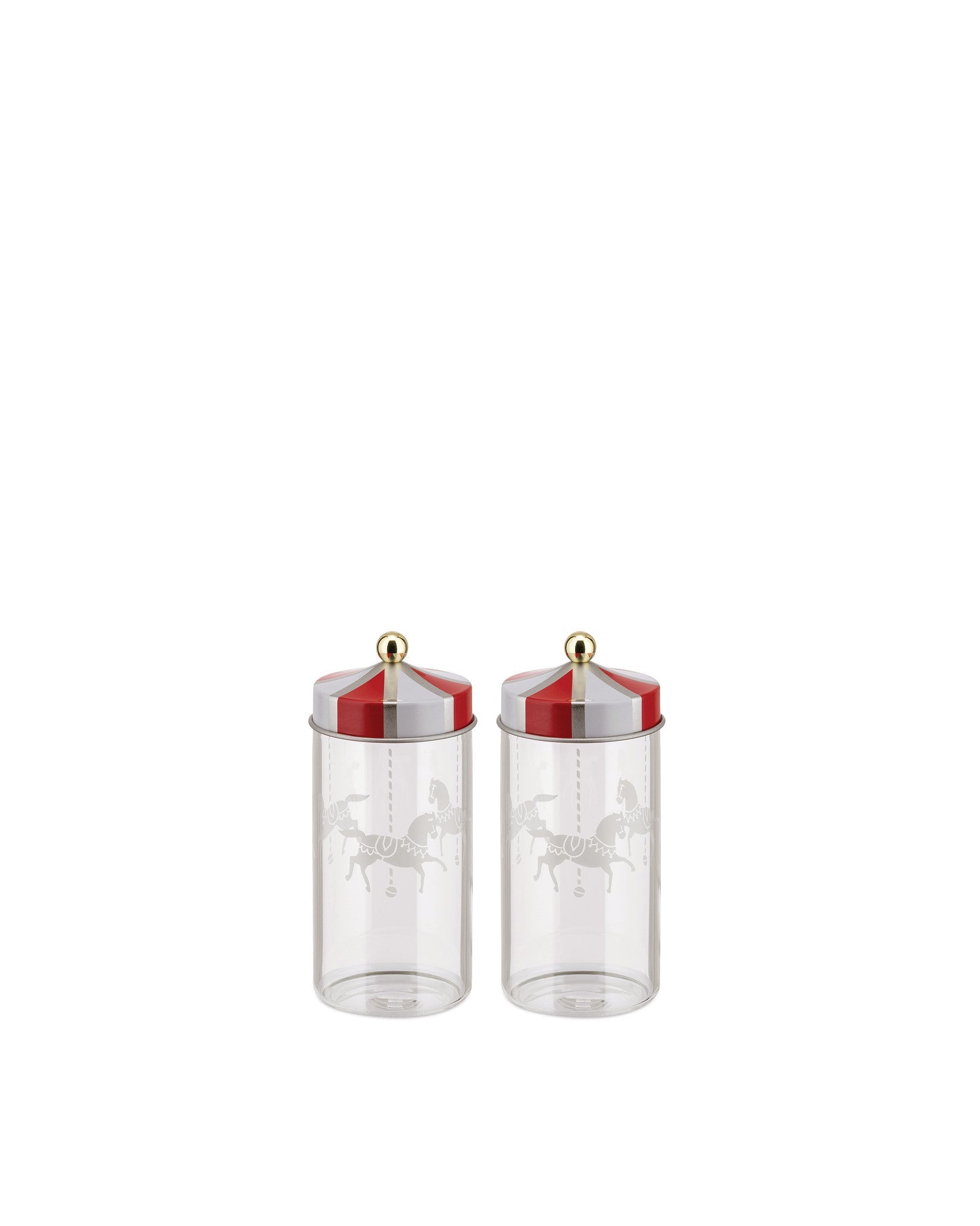 Alessi Circus Set Of 2 Spice Jars