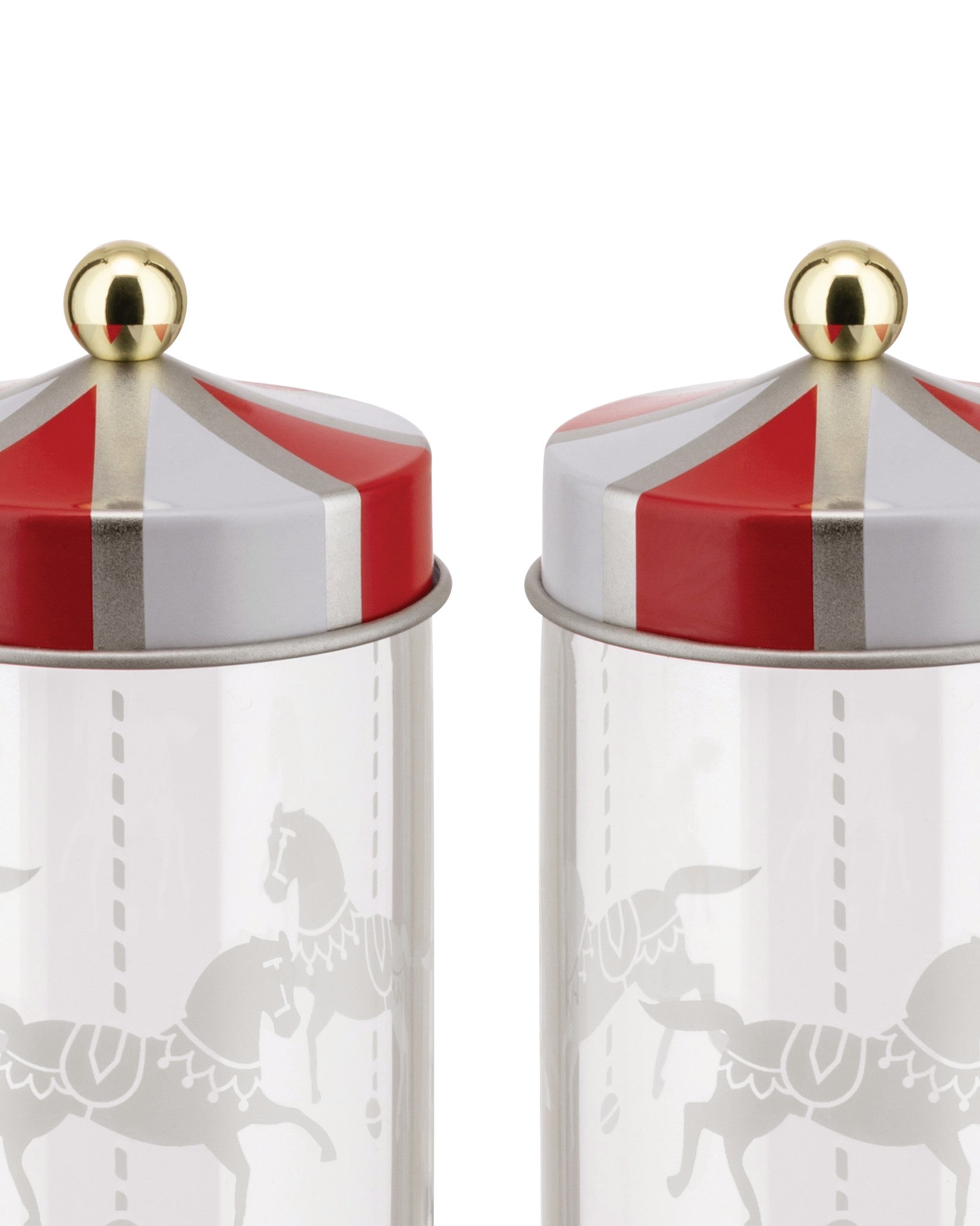 Alessi Circus Set Of 2 Spice Jars