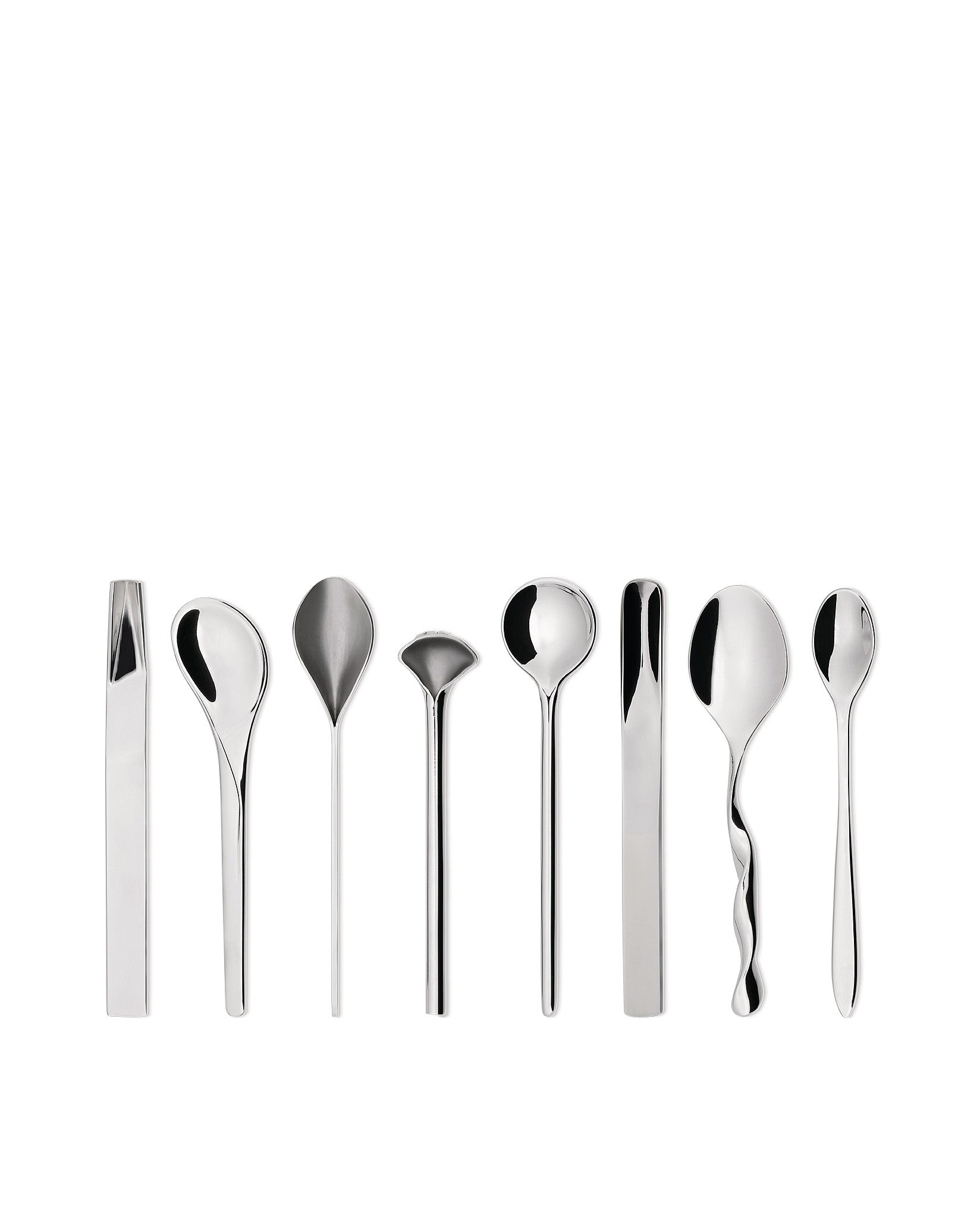 Alessi Il caffè/tè Alessi Set Of 8 Coffee Spoons