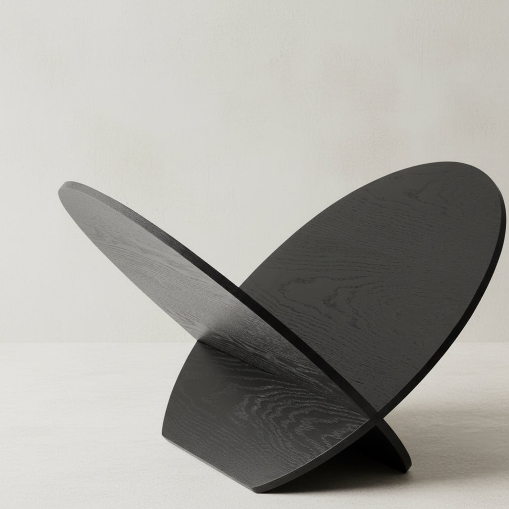 Gejst Silia Magazine Holder, Black