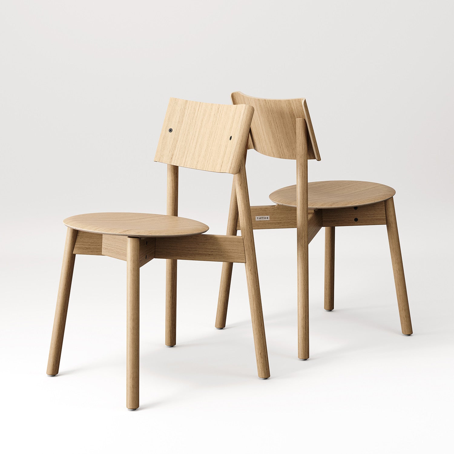 TIPTOE SSD full wood chair - eco-certified wood