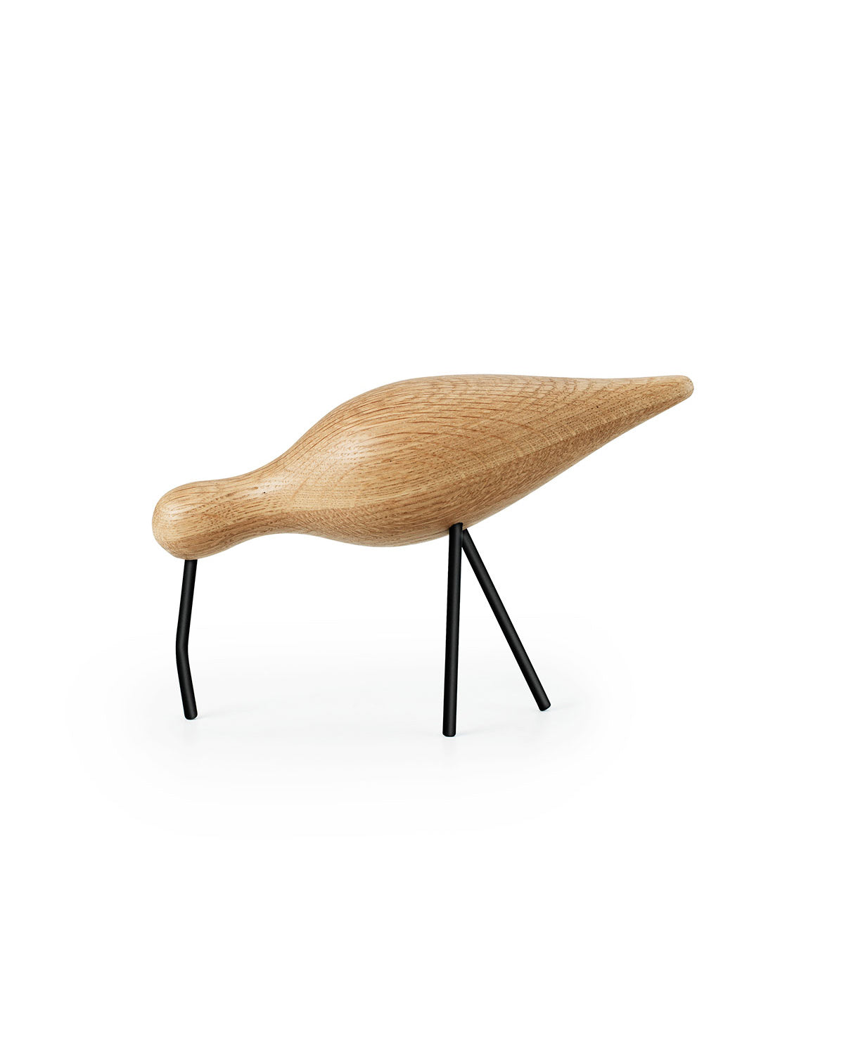 Normann Copenhagen Shorebird - Oak with Black Legs