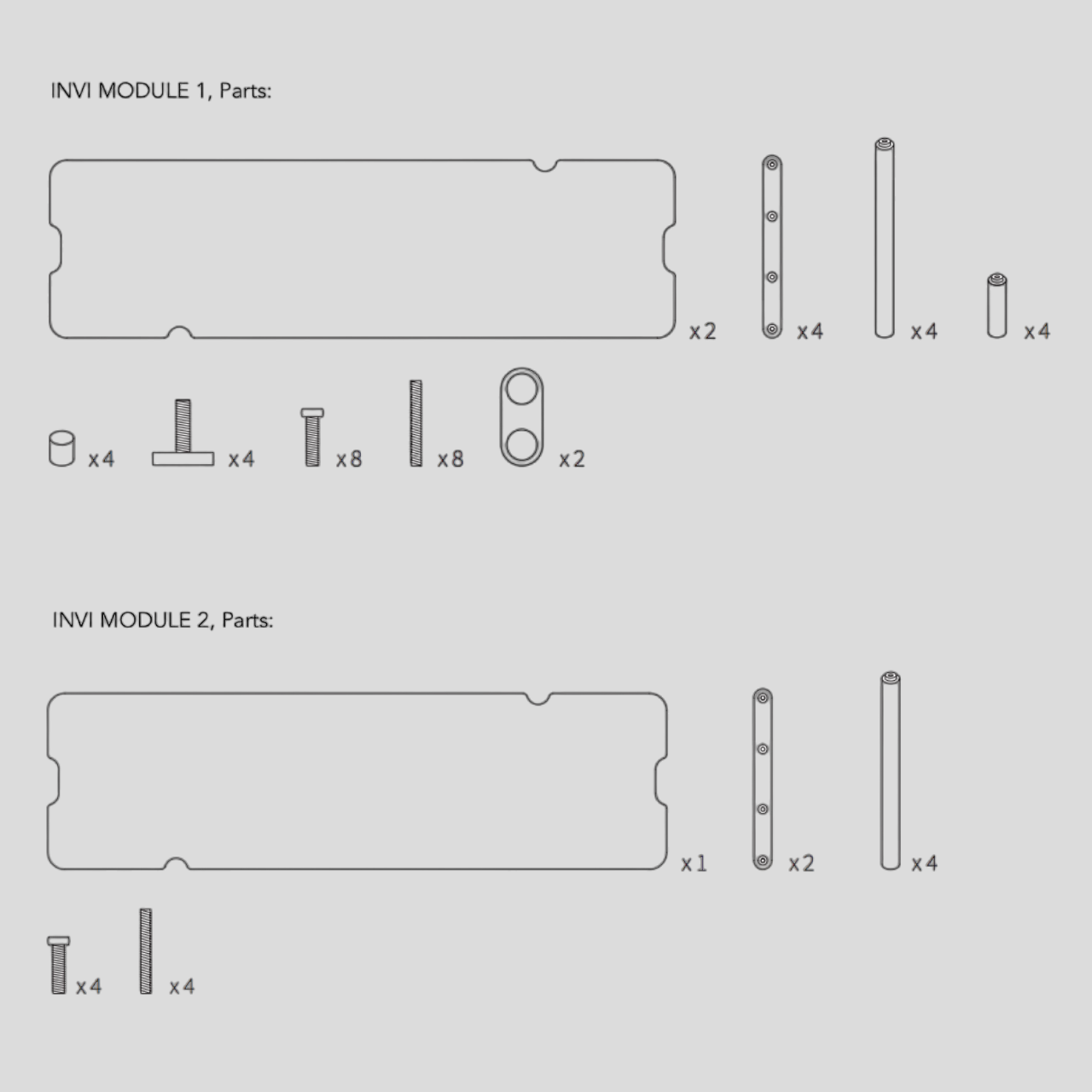 Gejst Invi Modular Shelf System