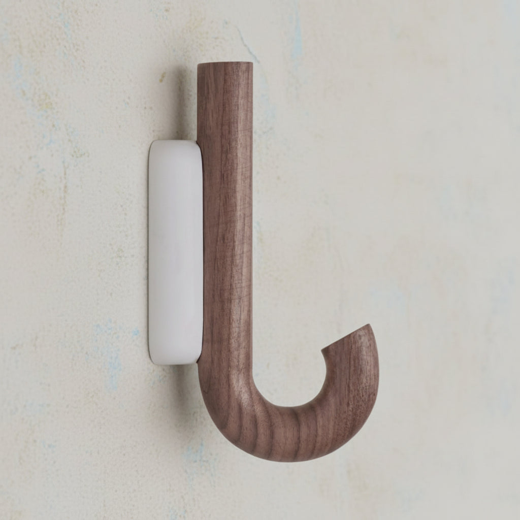 Gejst Hook Mini, dark oak-chrome