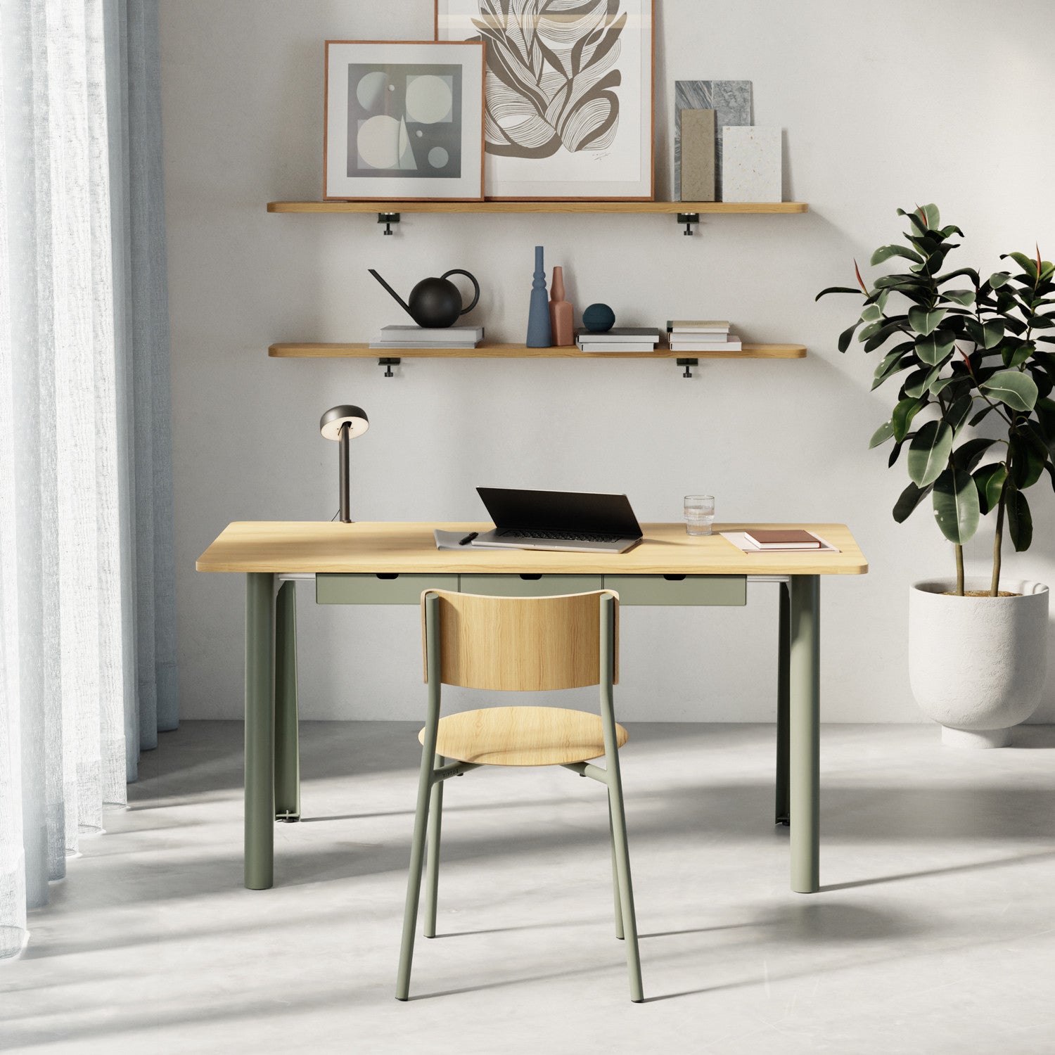 TIPTOE NEW MODERN desk - eco-certified wood