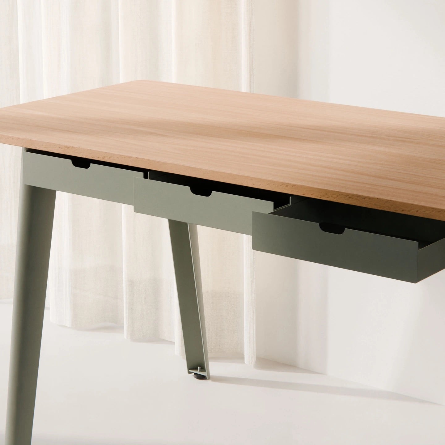 Tiptoe New Modern Desk - Eco-Certified Wood