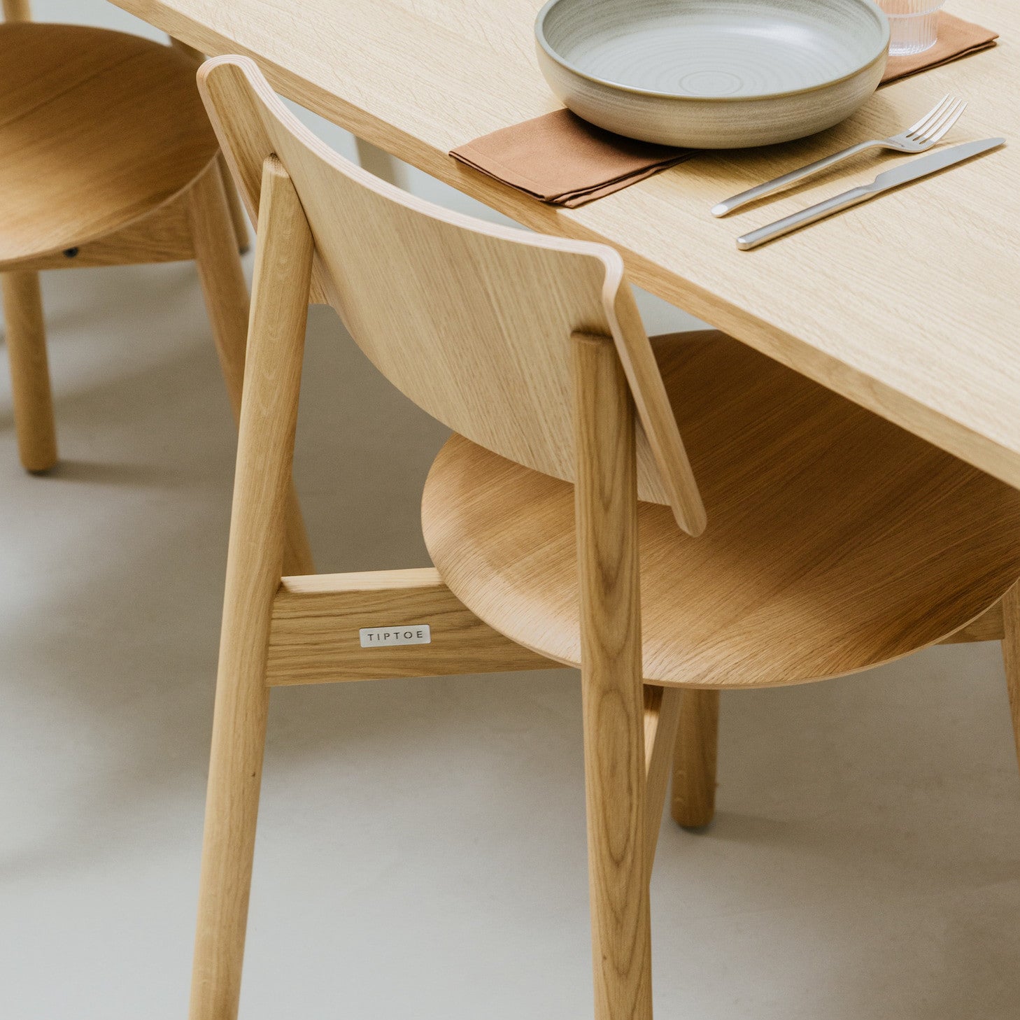TIPTOE SSD full wood chair - eco-certified wood
