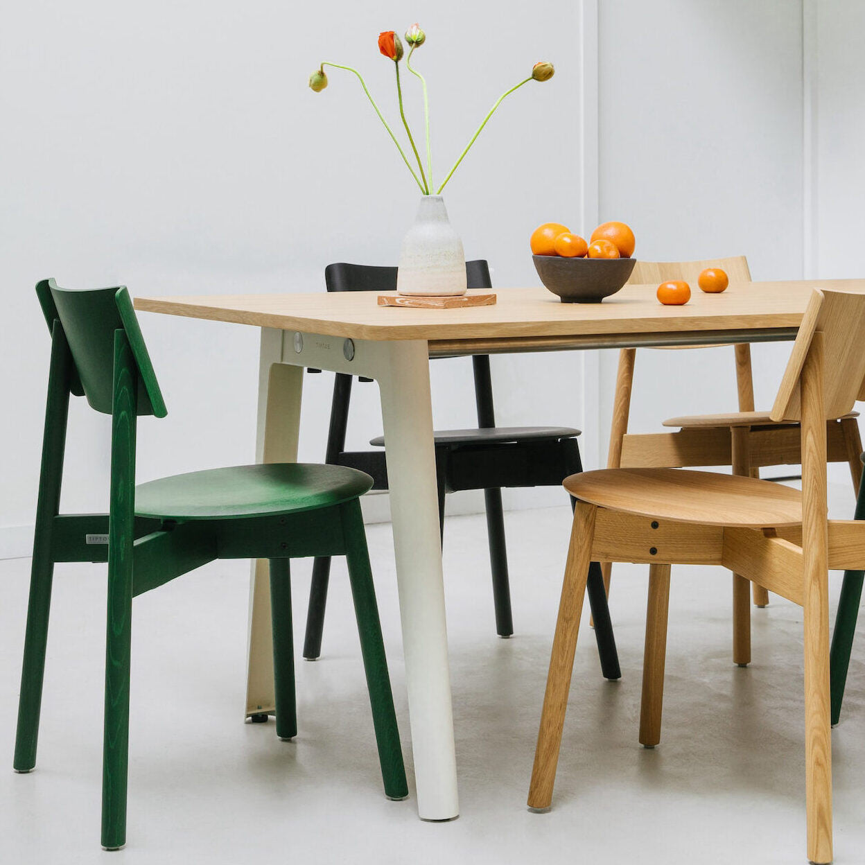 TIPTOE NEW MODERN dining table - eco-certified wood