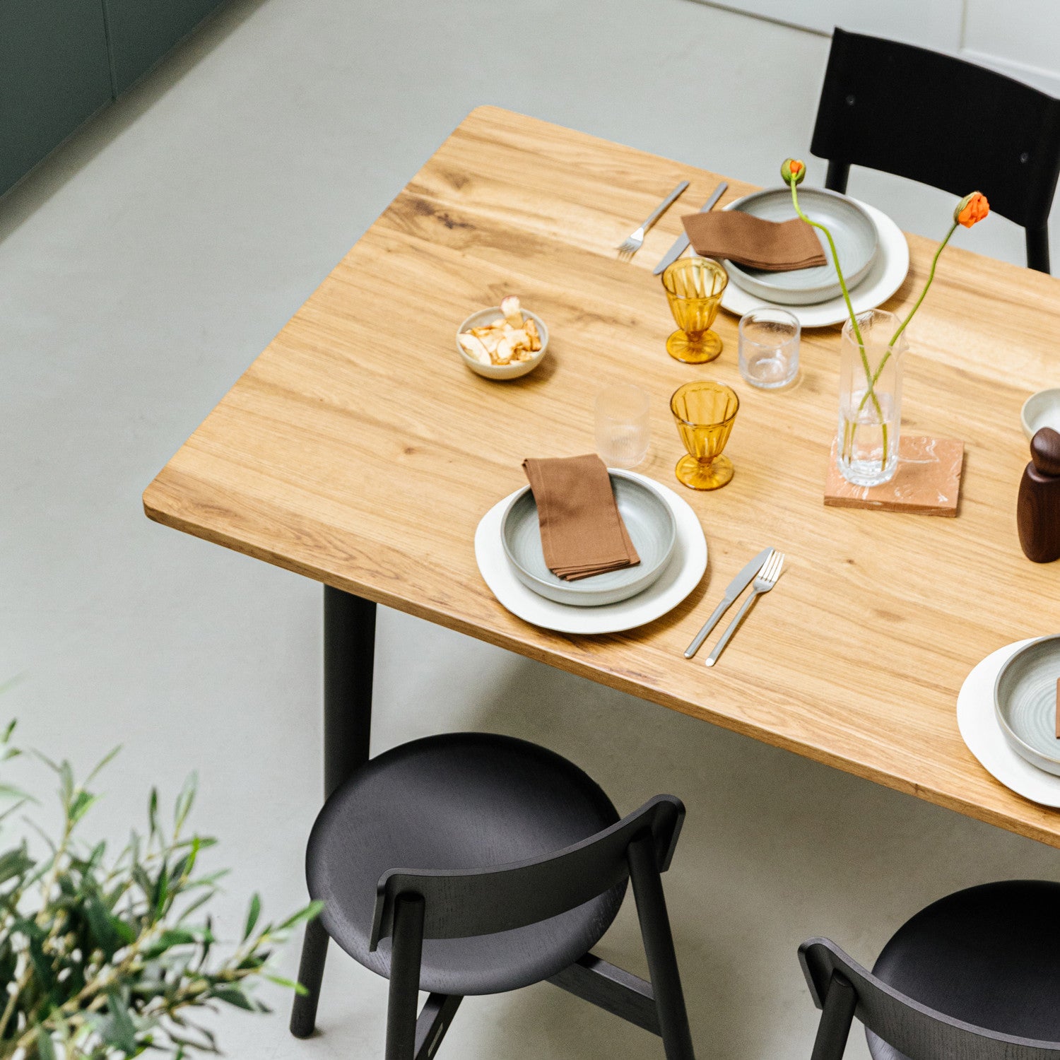 TIPTOE NEW MODERN dining table - reclaimed wood