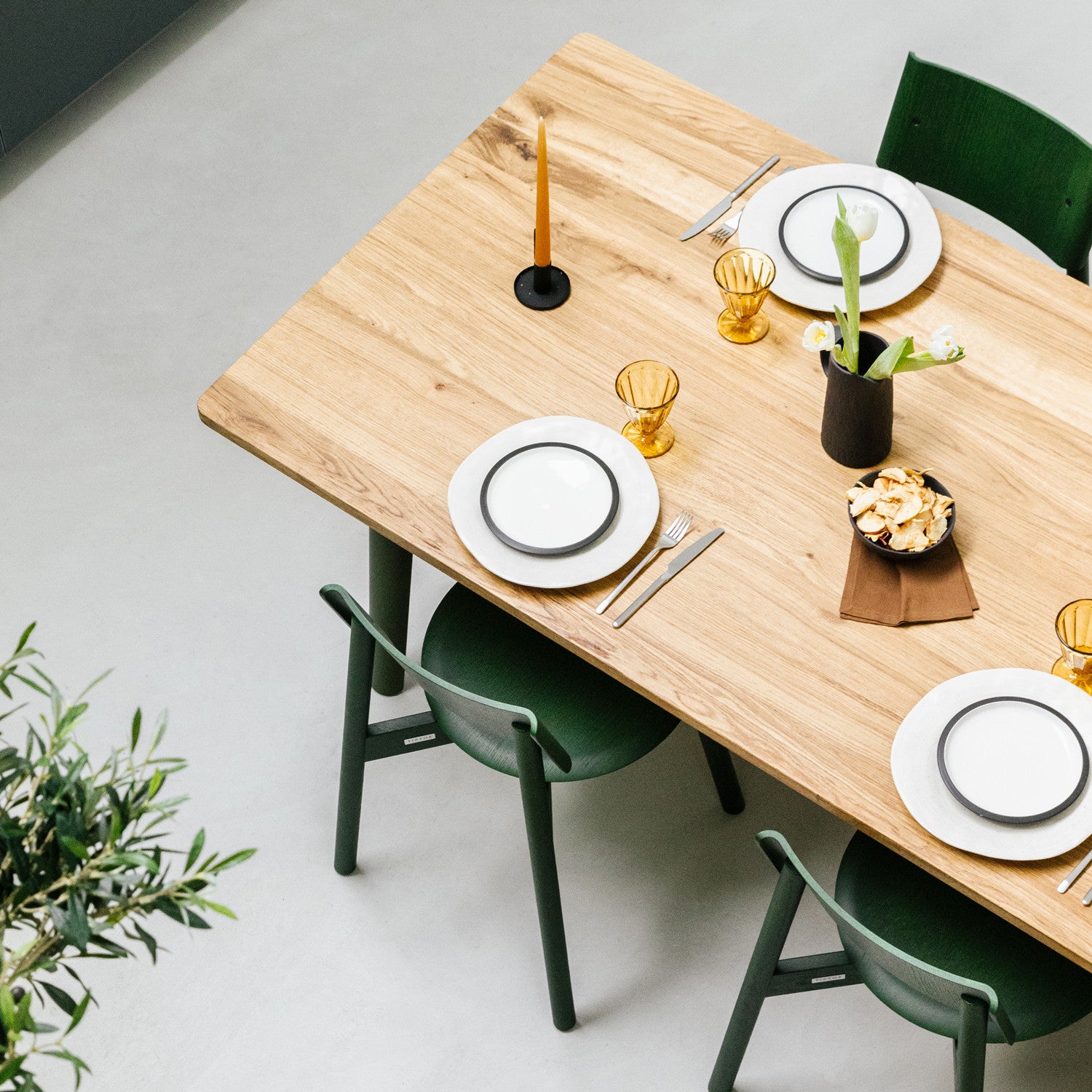 TIPTOE NEW MODERN dining table - reclaimed wood
